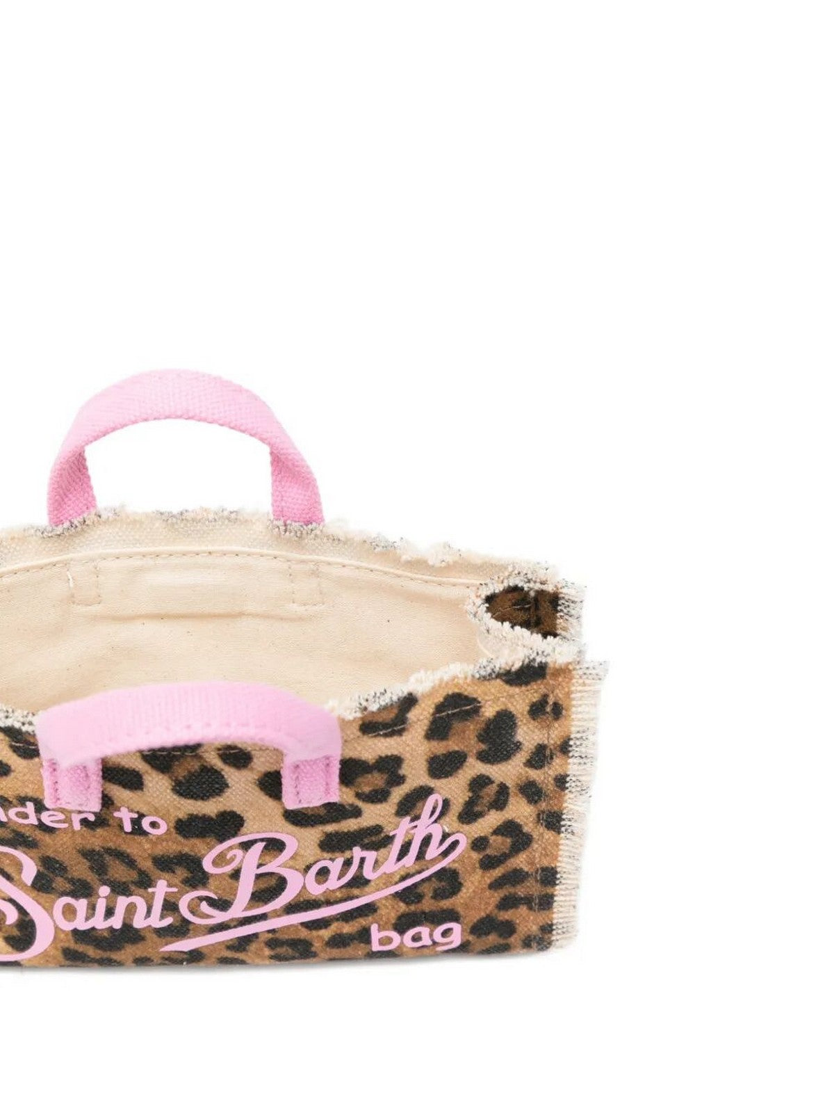 MC2 SAINT BARTH Pochette Donna  PHONE BAG 00330L SAND LEOPARD 21 gioboutiqueweb