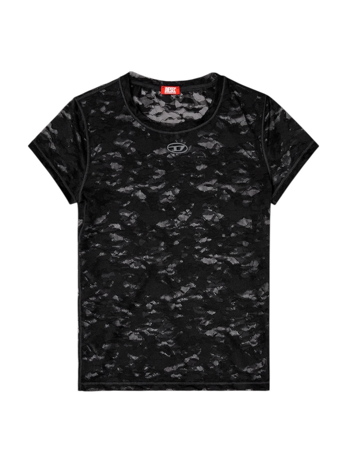DIESEL T-shirt Donna KASIA-UTLT MAGLIETTA A18315 0DRAK 900 009 - EBONY gioboutiqueweb