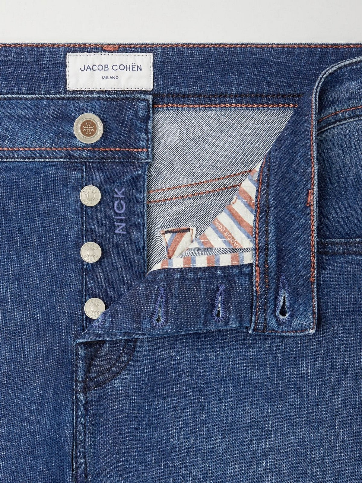 JACOB COHEN Jeans Uomo  JUM_QE006 056 S4255 V1 100D DARK BLUE gioboutiqueweb