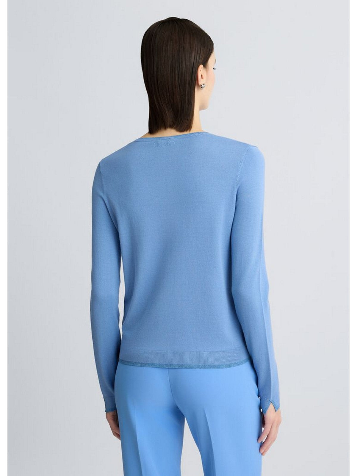 LIU JO WHITE Cardigan Donna  WA5382MS49I 73936 Blu gioboutiqueweb