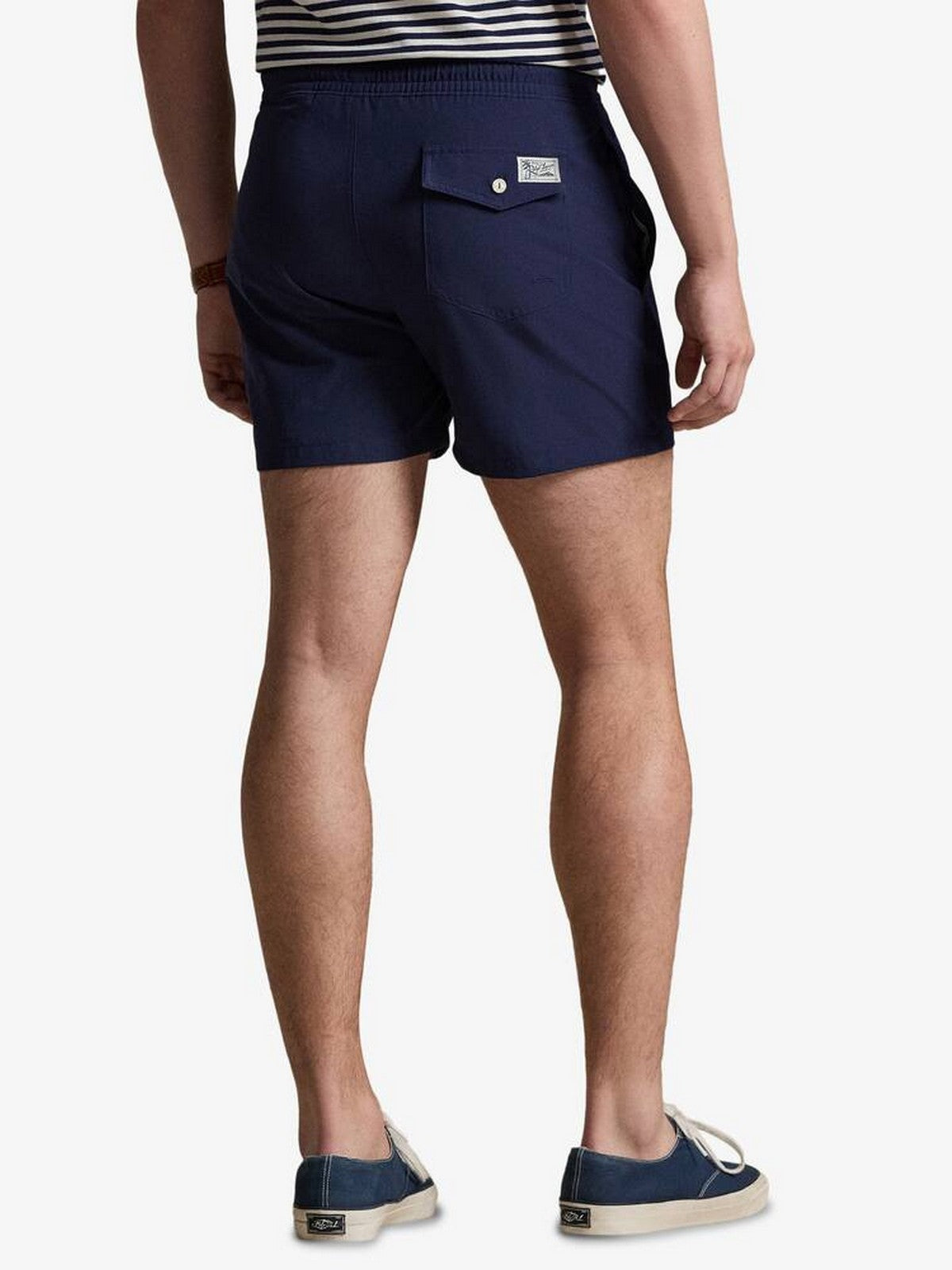 POLO RALPH LAUREN Costume da bagno Uomo WOVEN-TRUNK-SWIM BOTTOM 710B16721 004 NEWPORT NAVY gioboutiqueweb
