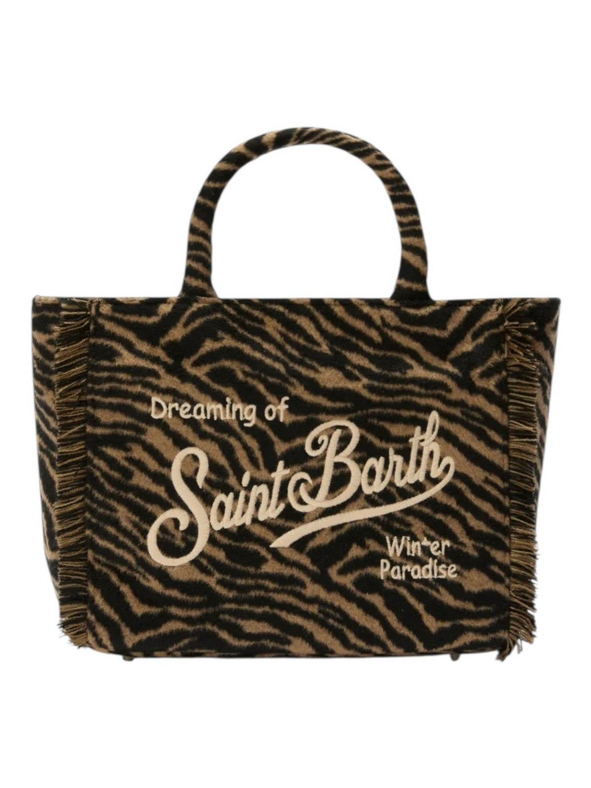 MC2 SAINT BARTH Borsa Donna  COLETTE FELT 01322I ZEBRA 18 EMB