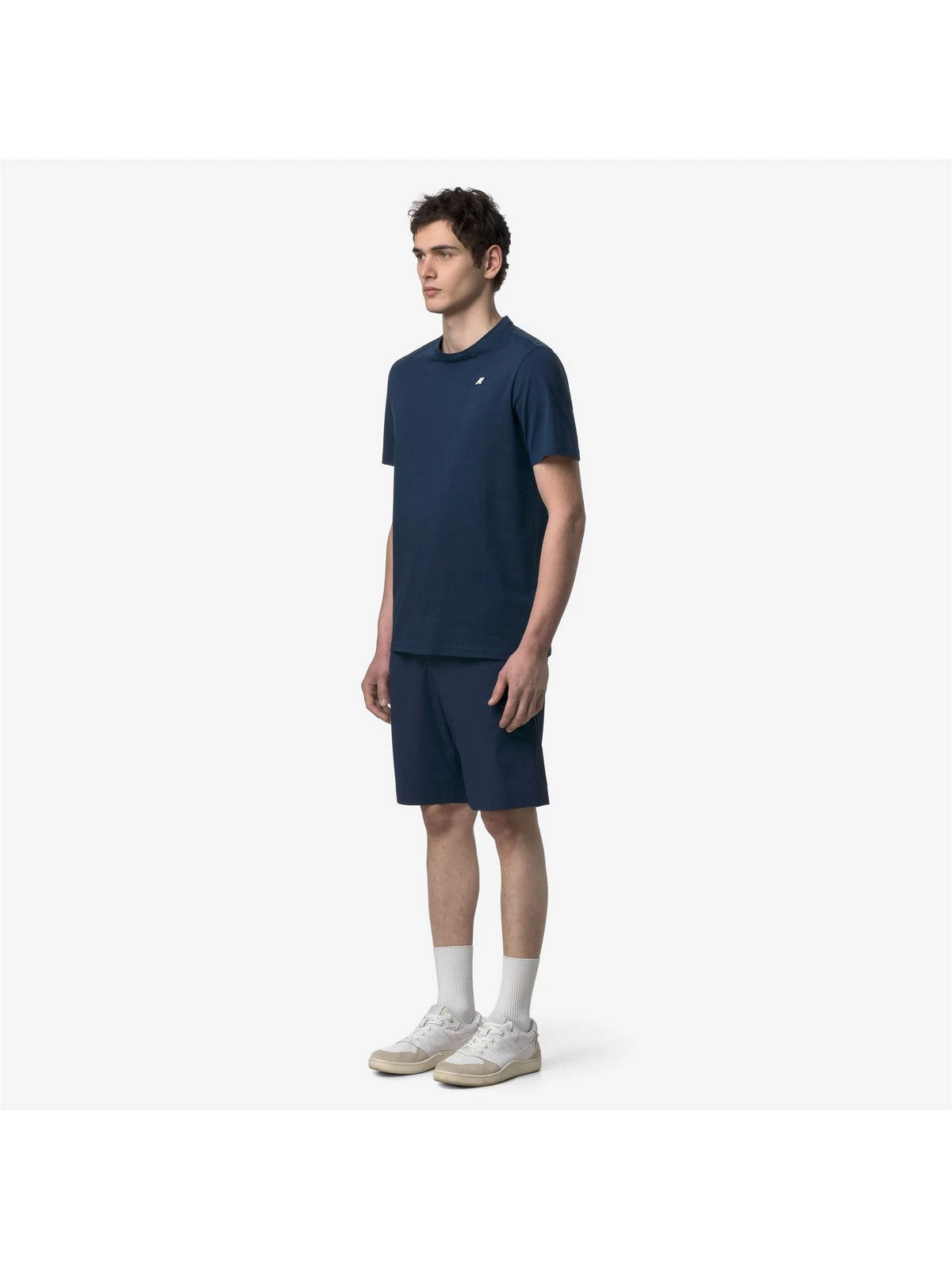 K-WAY T-shirt Uomo ODOM JERSEY K7125UW B67 Blue Insignia gioboutiqueweb
