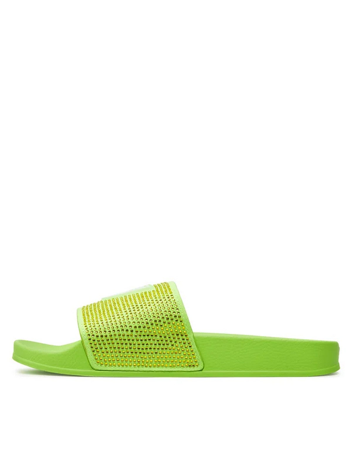 Guess Beachwear Ciabatta Woman Beach Slippers Stras E4GZ25 BB00F G8V3 Green