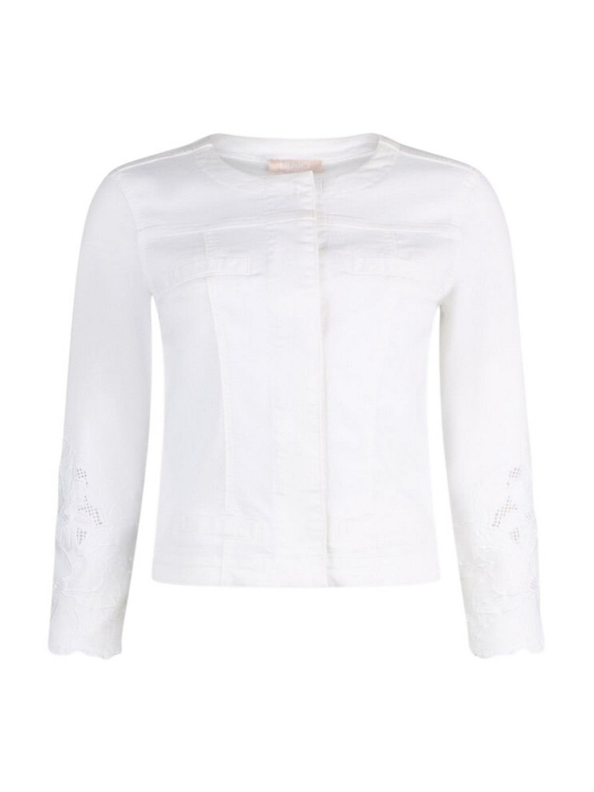 LIU JO WHITE Giubbino Donna  WA6262T367A P9255 Bco ottico ric.flowe gioboutiqueweb