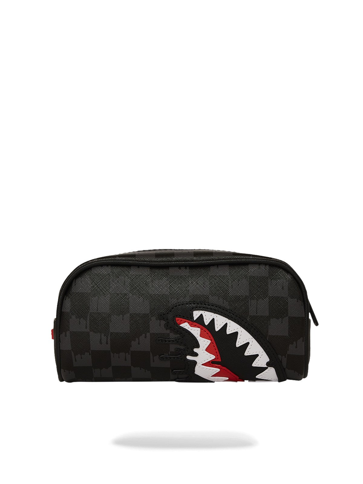 SPRAYGROUND Pochette Unisex adulto DRIPPING SHARKS IN PARIS POUCH 910B7972NSZ Nero gioboutiqueweb