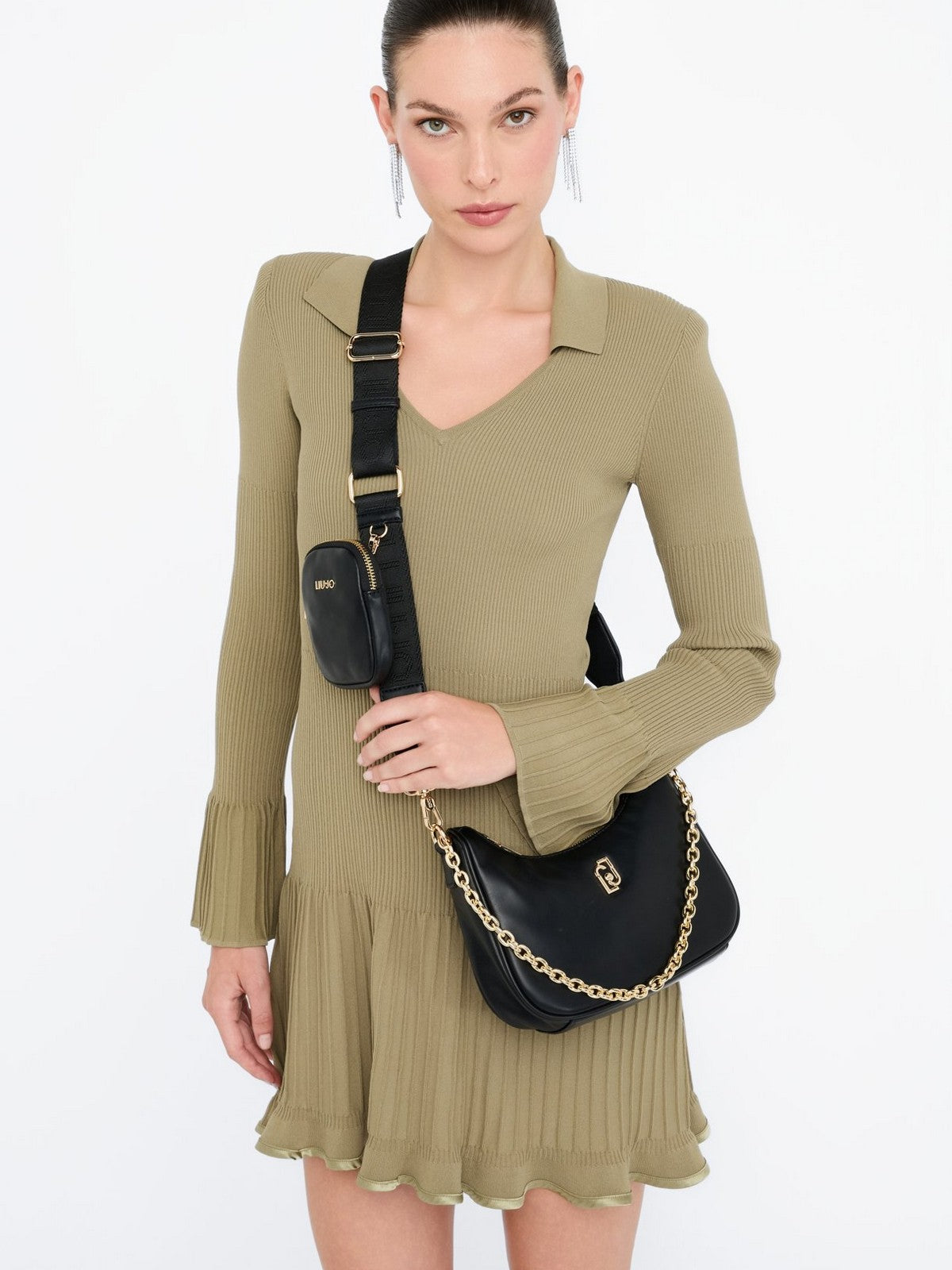 LIU JO ACCESSORIES Borsa Donna  AF5180E0077 22222 Nero gioboutiqueweb
