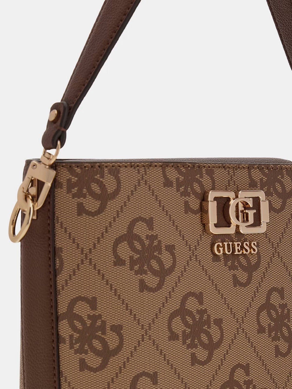 GUESS Borsa Donna KARNILLA LOGO BUCKET HWOS99 01010 LGW LATTE LOGO/BROWN