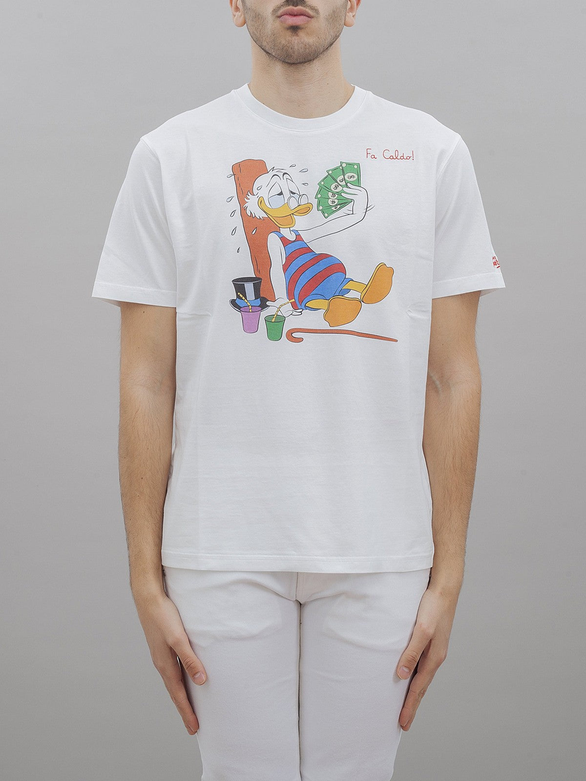 MC2 SAINT BARTH T-Shirt e Polo Uomo  TSHIRT MAN 04829F Bianco gioboutiqueweb