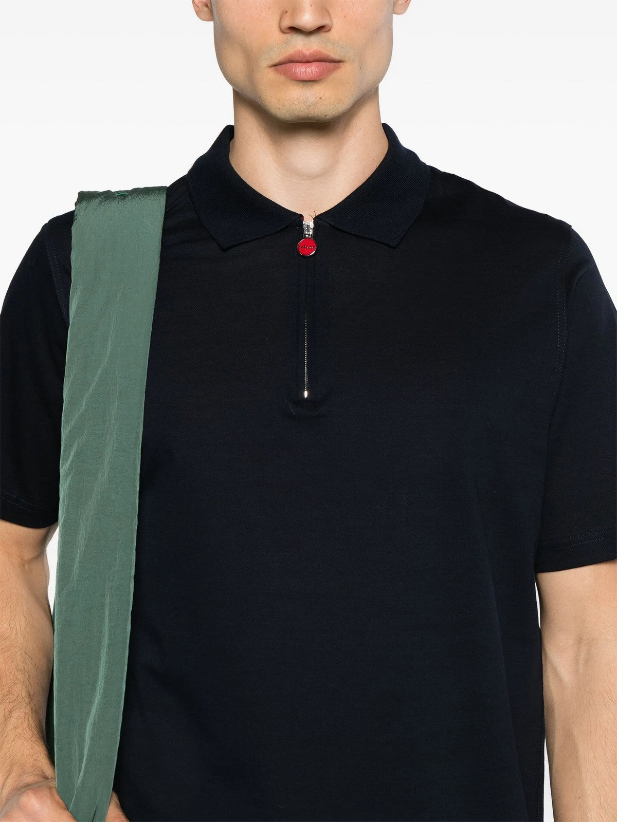 KITON Polo Uomo  UMK1171K400N NAVY BLUE Blu gioboutiqueweb
