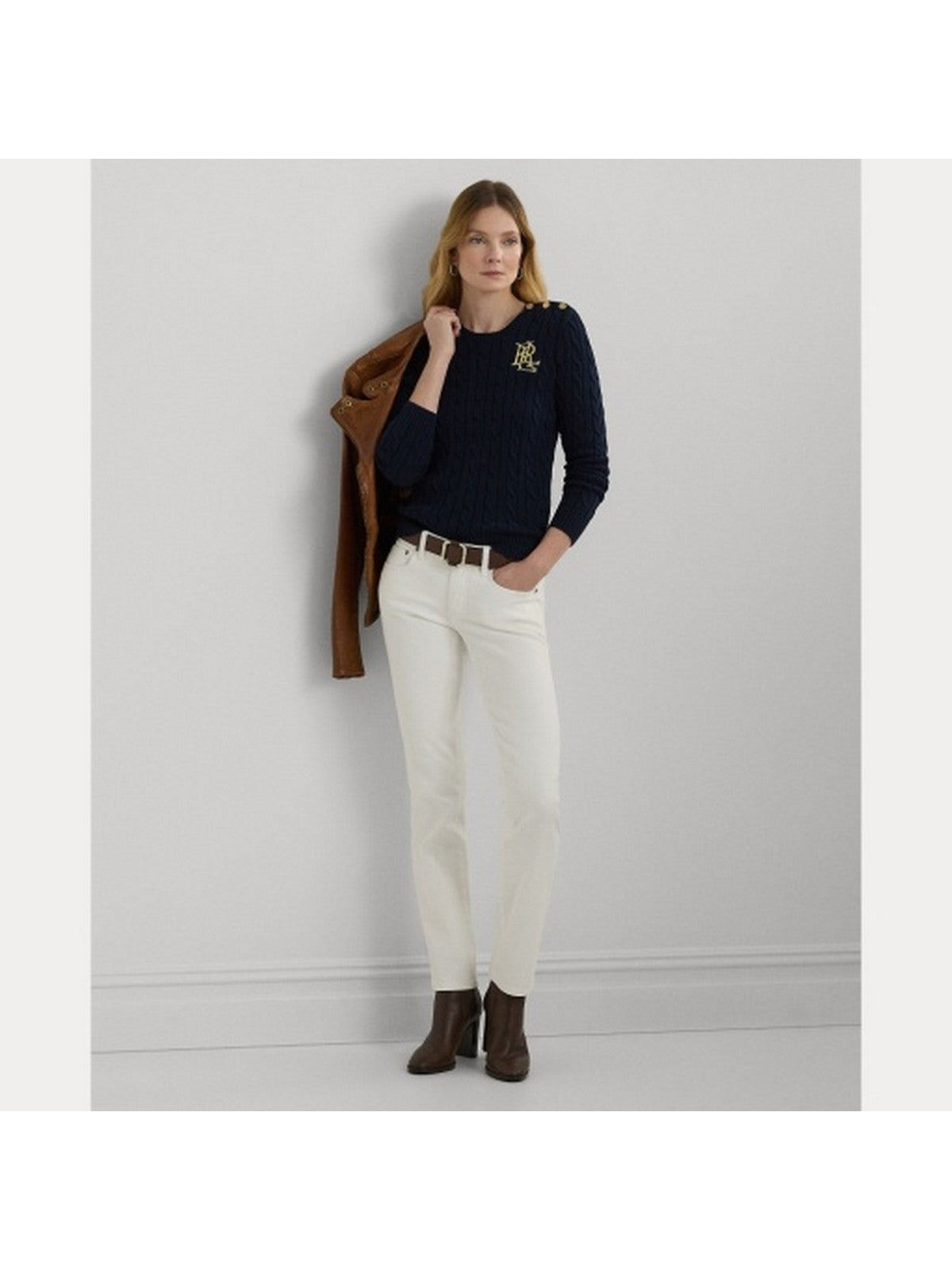 LAUREN RALPH LAUREN Maglia Donna MONTIVA 200932223 003 LAUREN NAVY gioboutiqueweb