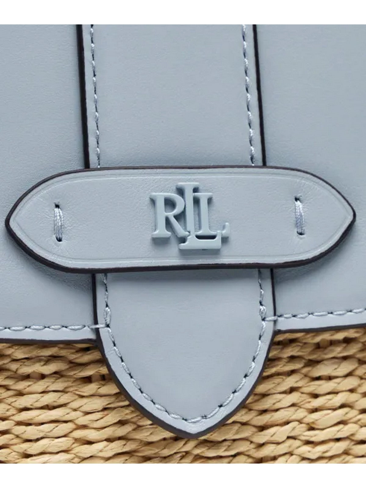 LAUREN RALPH LAUREN Borsa Donna LYNDEN-SHOULDER BAG-SMALL 431P10158 003 NATURAL/ALPINE BLUE