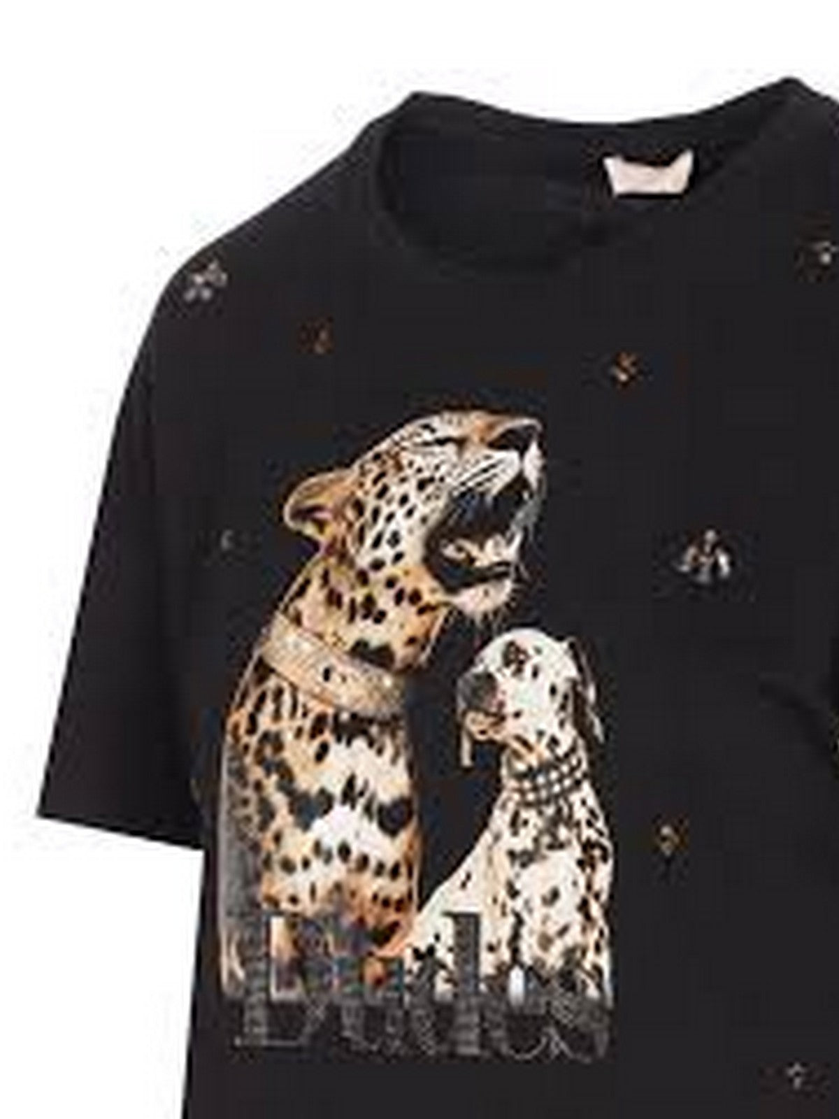 LIU JO WHITE T-shirt Donna  WA6331JS904 P9327 Nero dudes LiuJo gioboutiqueweb