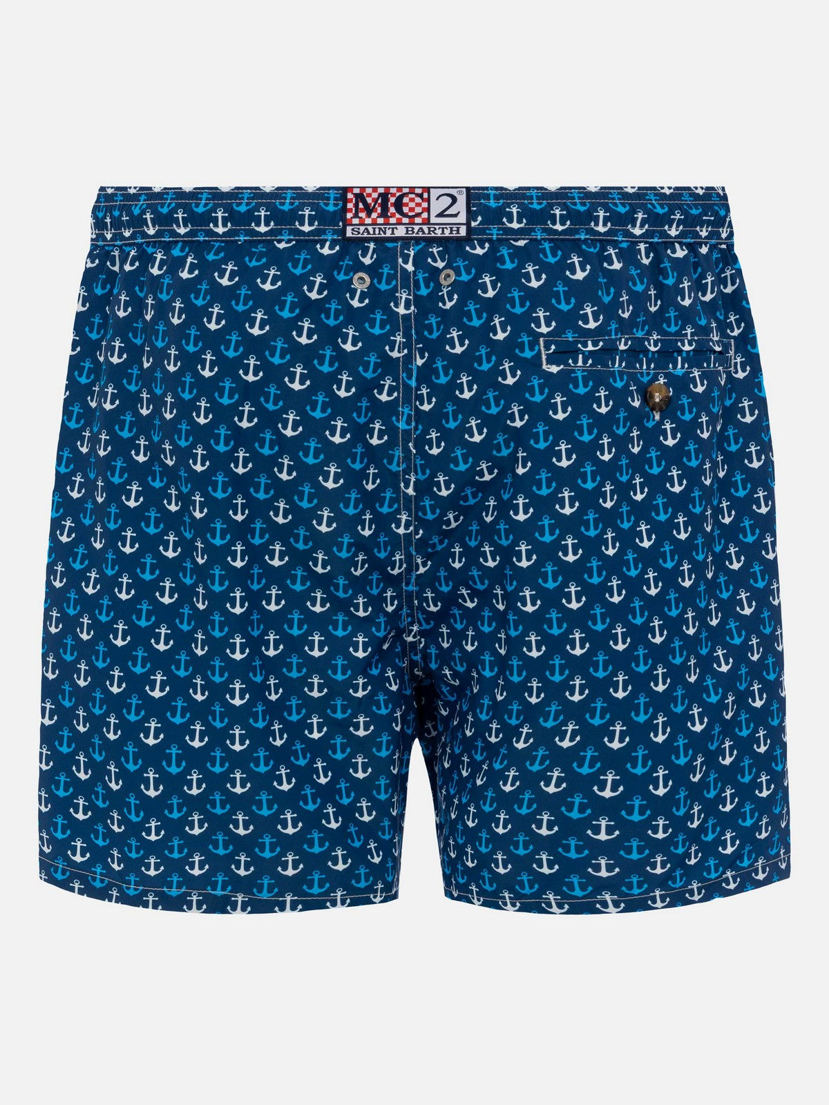 MC2 SAINT BARTH Costume da bagno Uomo  LIGHTING MICRO FANTASY 02058L ANCHOR SEA 61