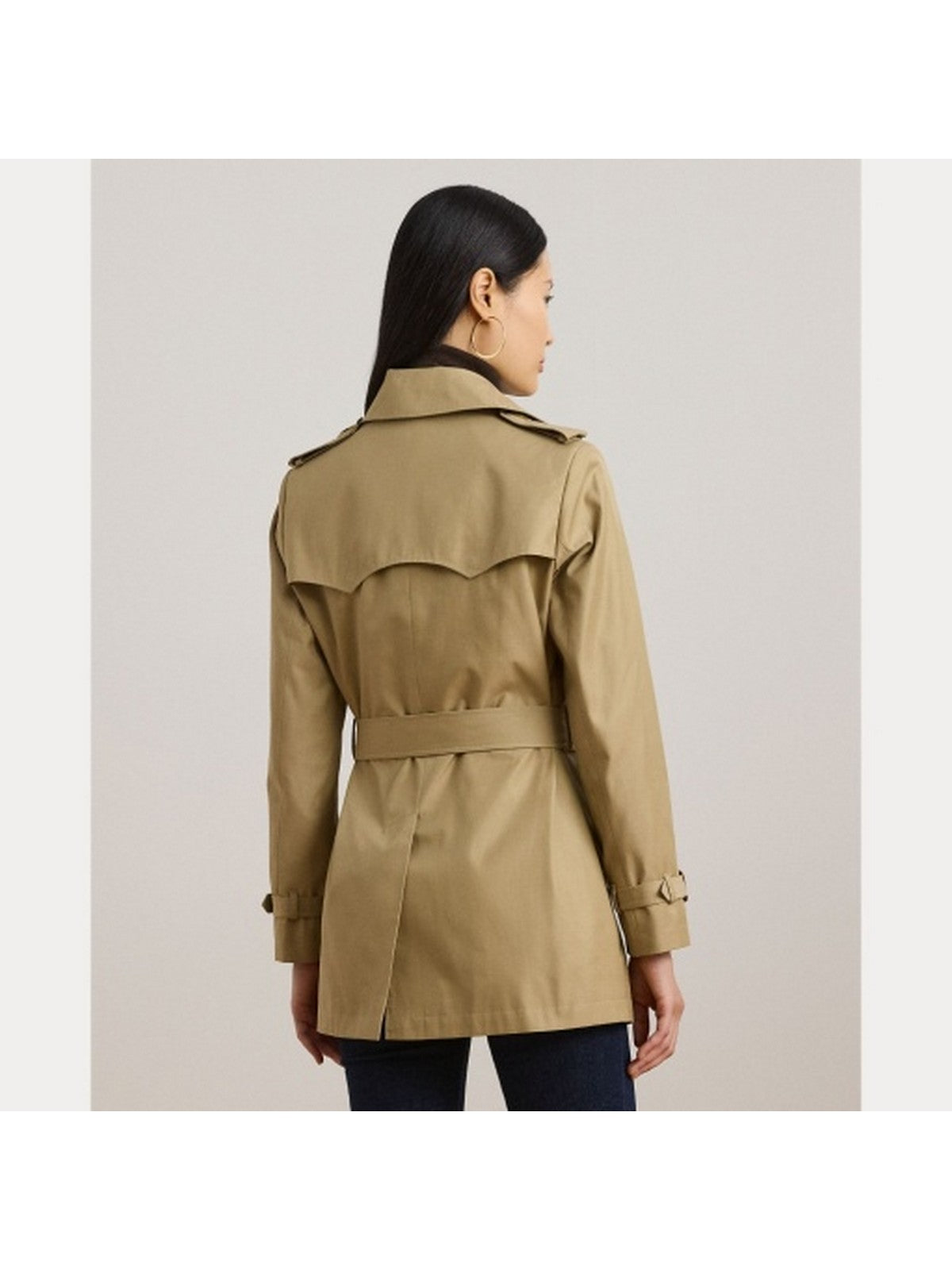 LAUREN RALPH LAUREN Trench Donna DB BLT TR30 297967126 002 Marrone gioboutiqueweb