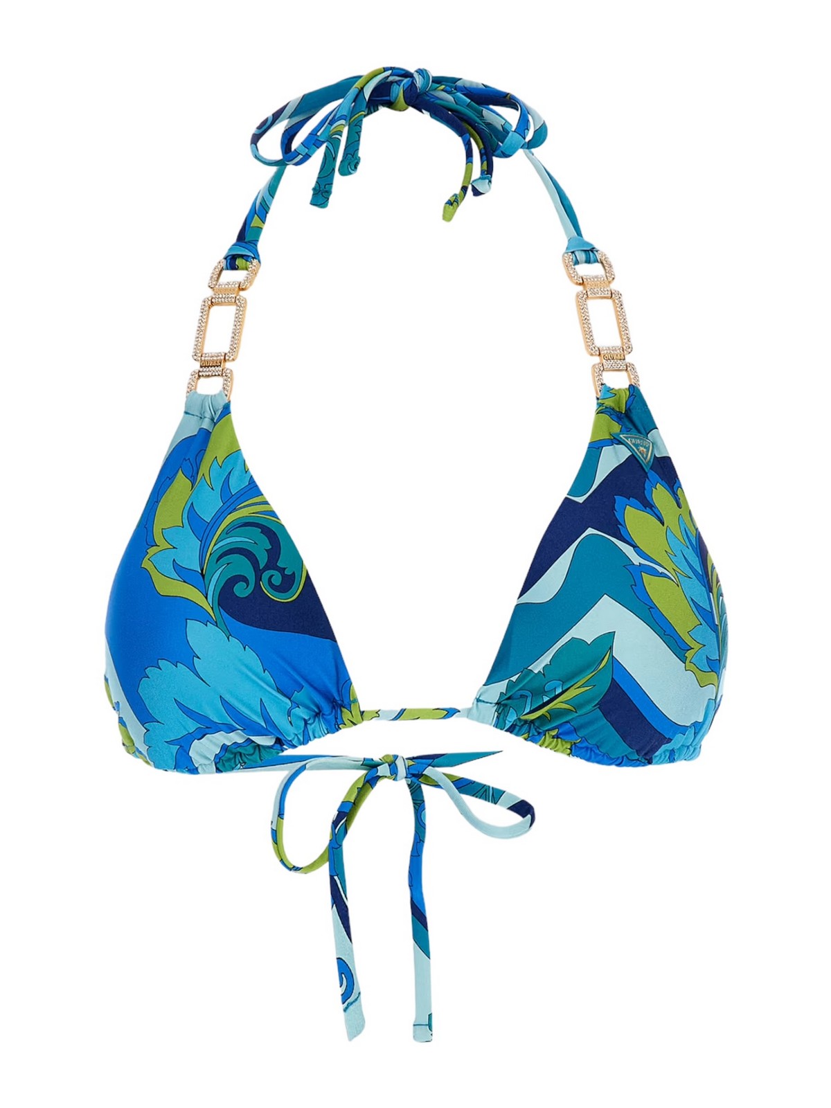 Rate Beachwear Badezimmer Kostüm Frau Abnehmbar gepolstert Tri e4gj14 kcbj0 p7sg blau
