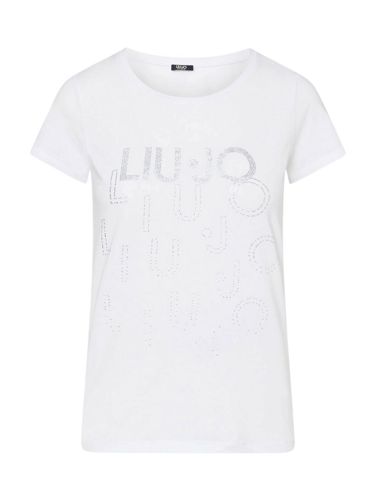 LIU JO BEACHWEAR T-shirt Donna  VA6171JS003 T9550 Bianco/degrade gioboutiqueweb