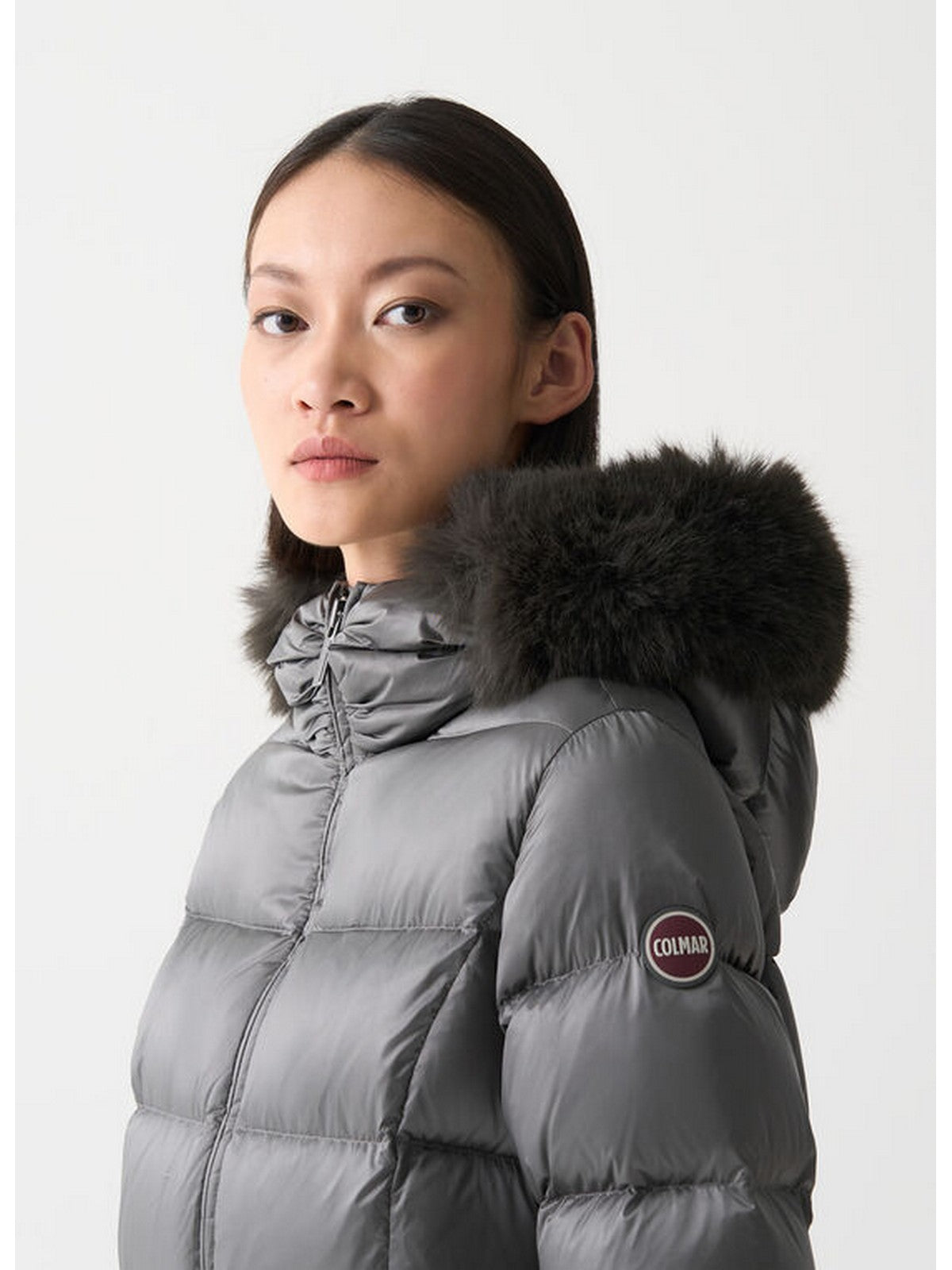 COLMAR Piumino Donna  2221E 2YO 506 DARK STEEL gioboutiqueweb