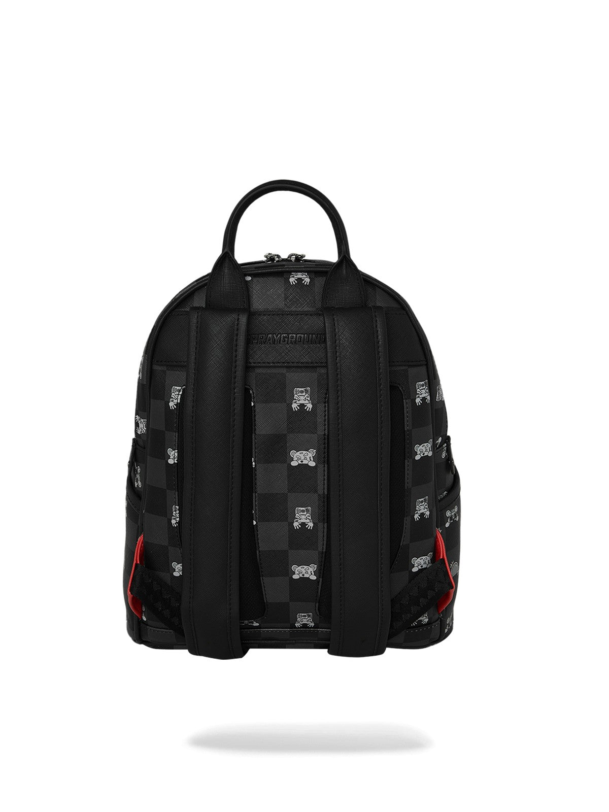 SPRAYGROUND Zaino Unisex adulto GRAY PEEKING CHARACTER CHECK SAVAGE BACKPACK 910B8908NSZ Nero