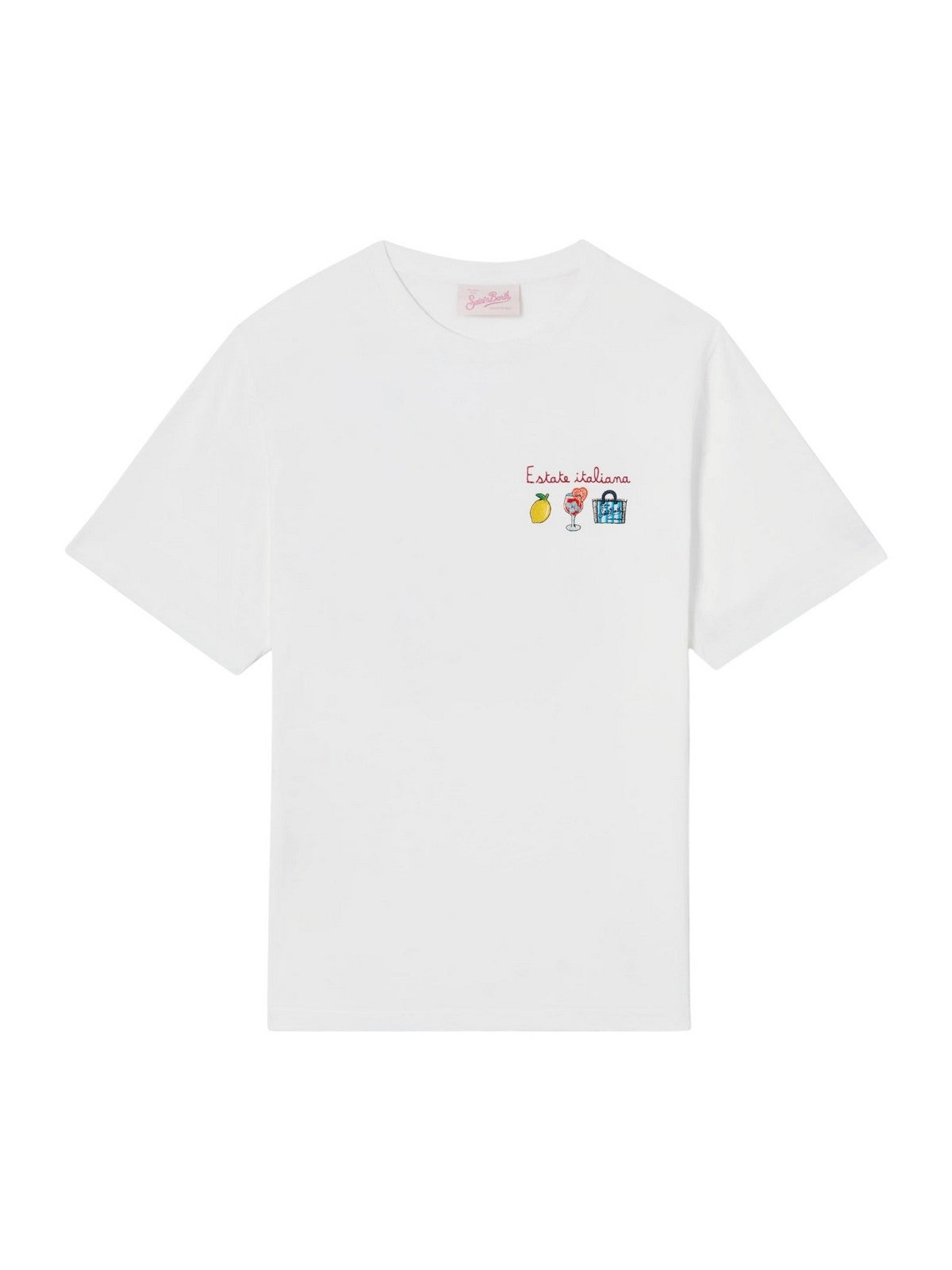 MC2 SAINT BARTH T-shirt Donna  EMILIE 09757L ESTATE ITALIANA 01N EMB