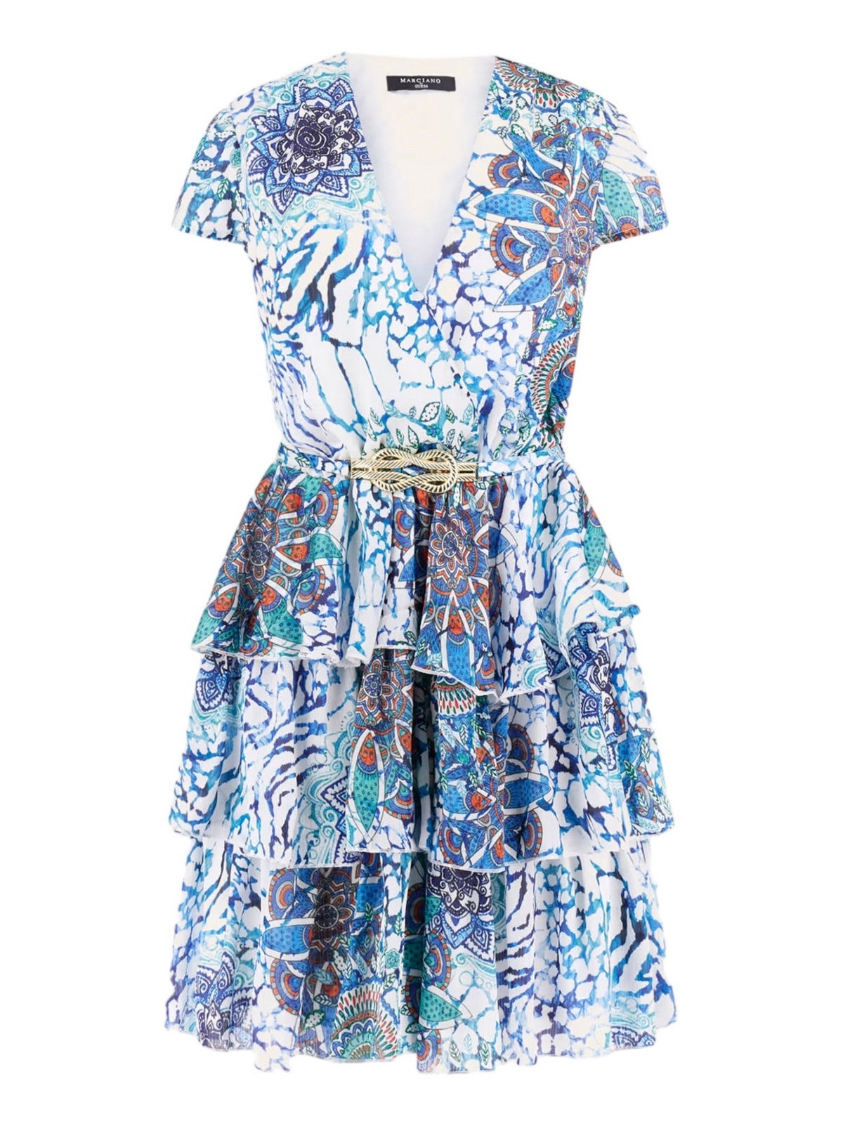 Marciano Frau Kleid Mina Flare Kleid Pri 4ggk10 9739Z P7PPU Multicolor