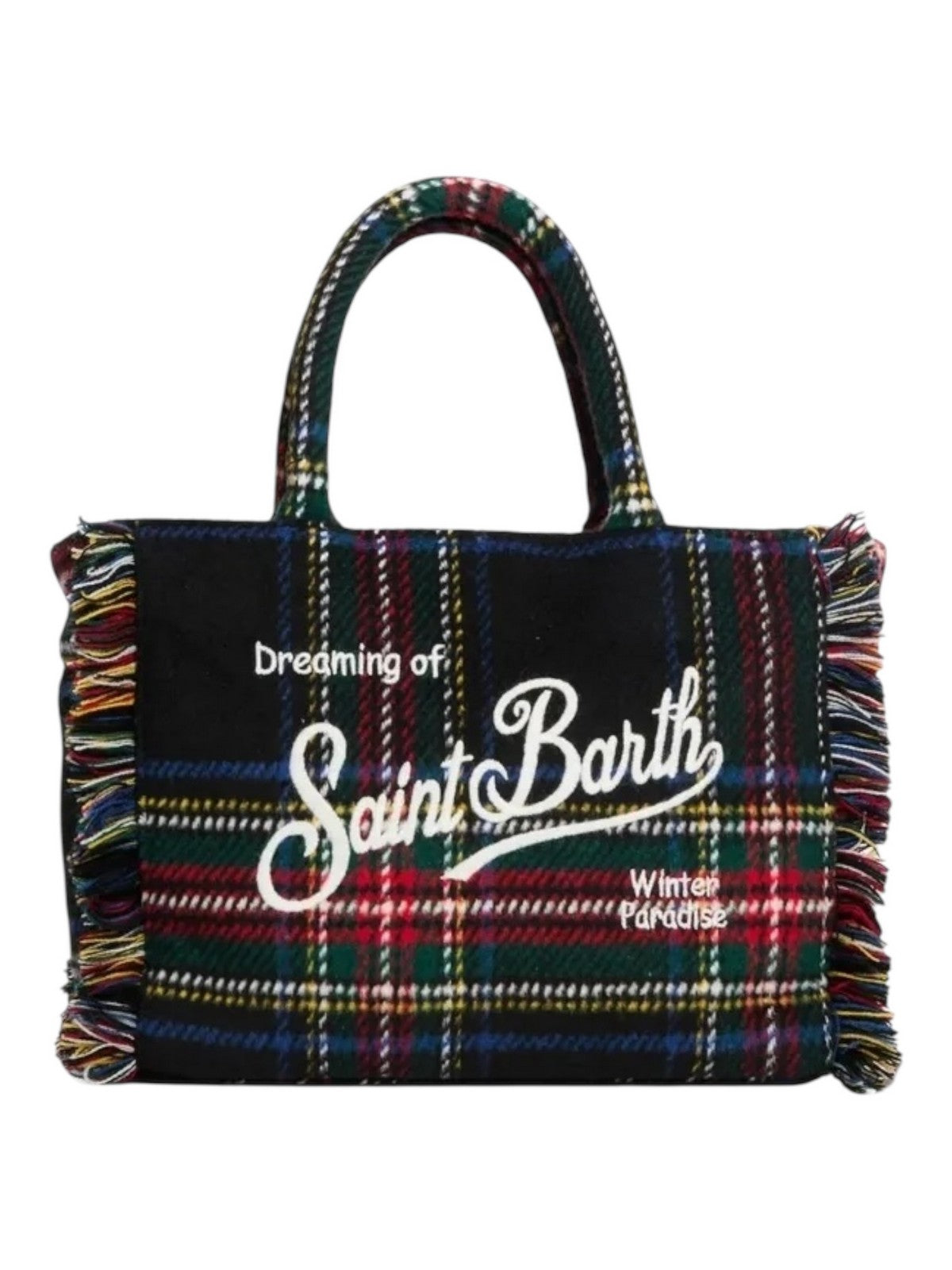 MC2 SAINT BARTH Borsa Donna  COLETTE WOOL 01363I TARTAN 61 EMB