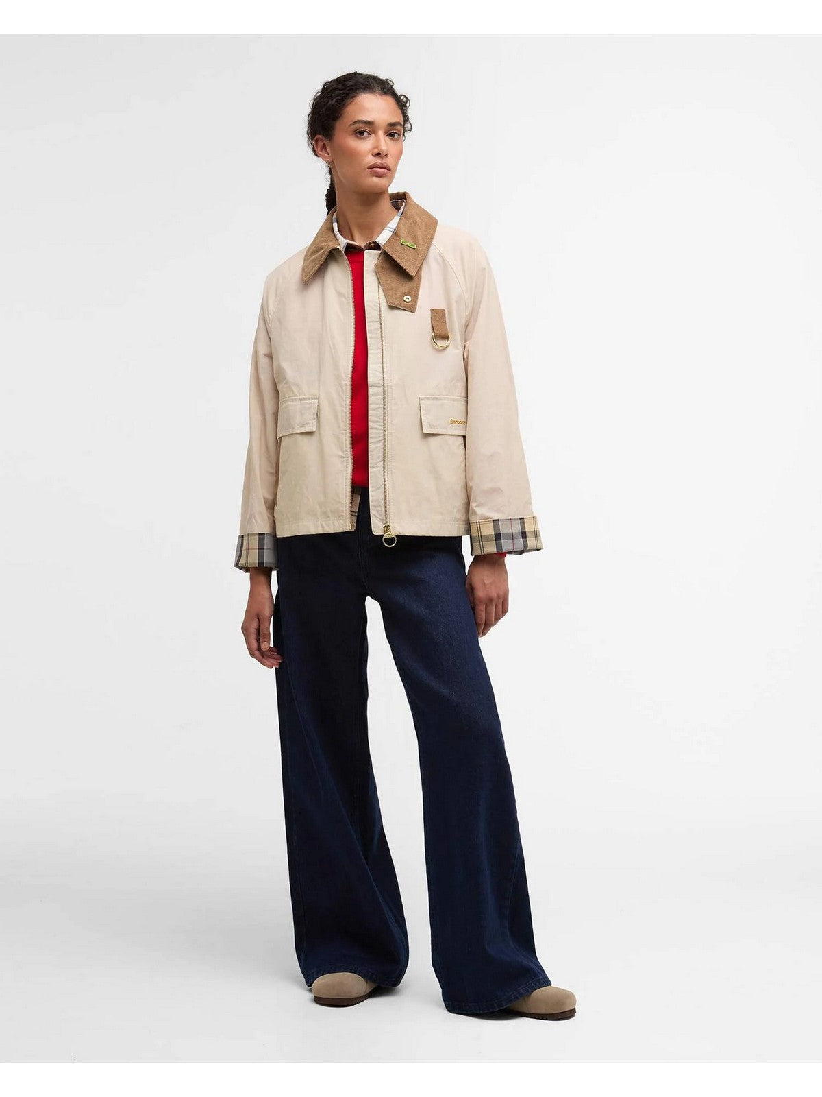 BARBOUR Giubbino Donna ICONS SPEY SHOWERPROOF LSP0311 CR31 JASMINE/DRESS
