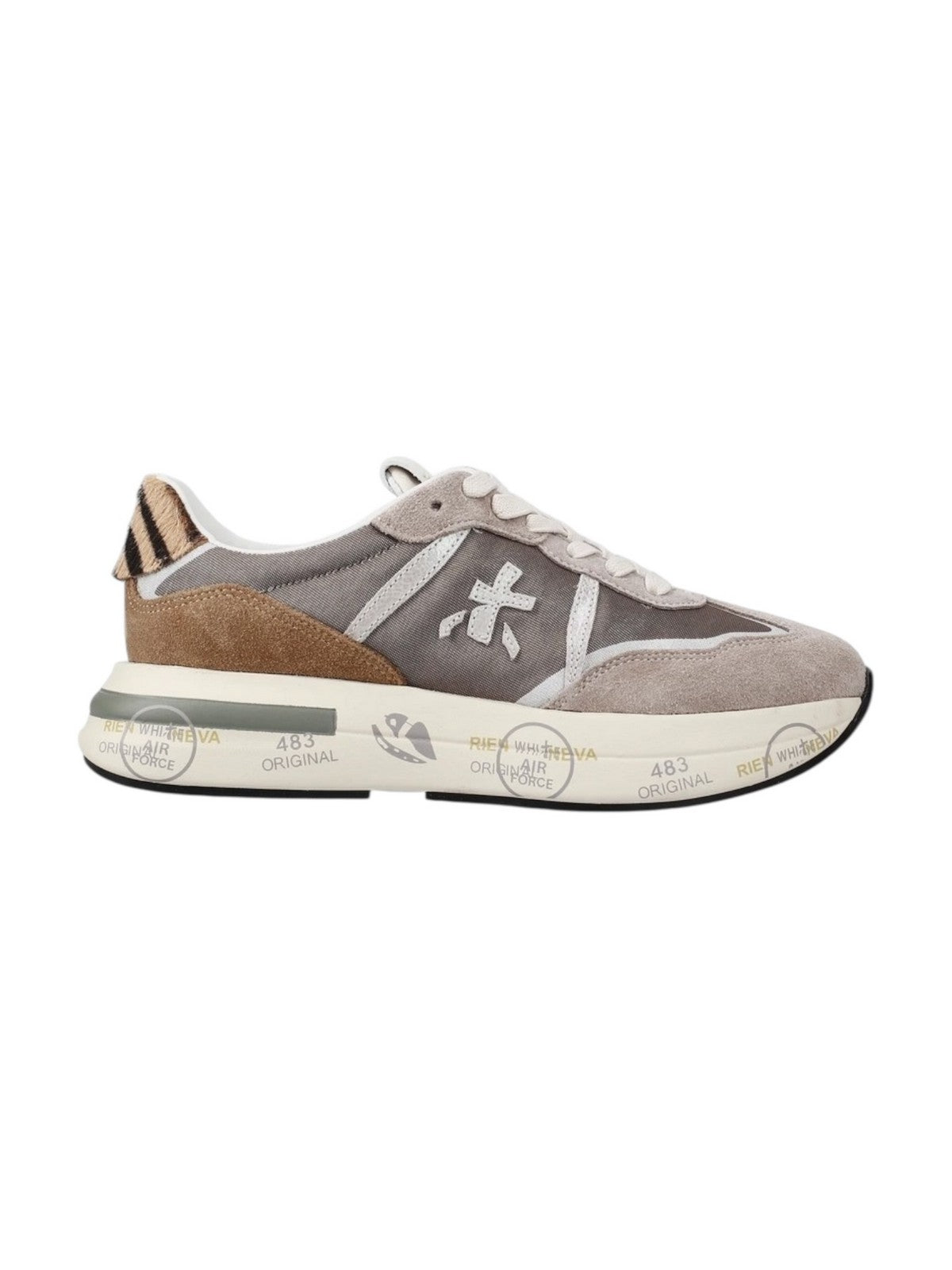 PREMIATA Sneaker Donna  CASSIE VAR 7675 TAUPE/BROWN