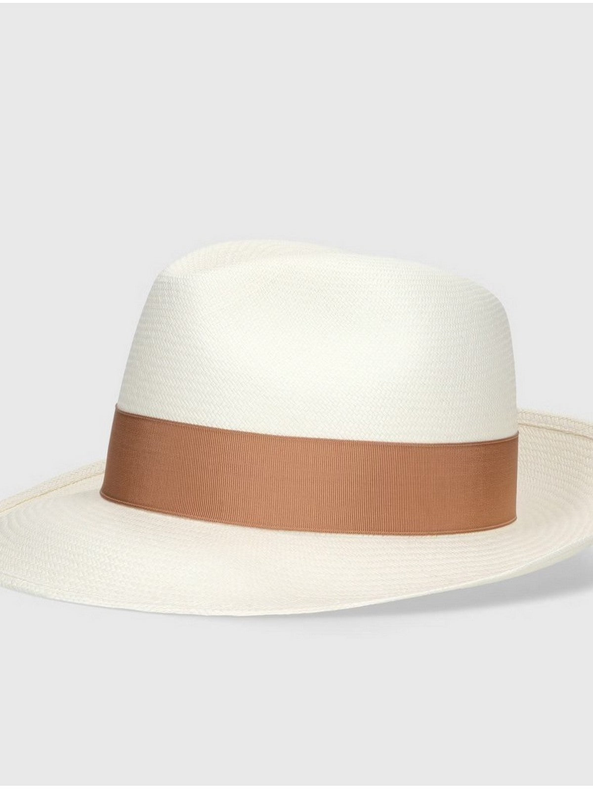 BORSALINO Cappello Donna  2044 01B2 Sbiancato cinta calcedonia gioboutiqueweb