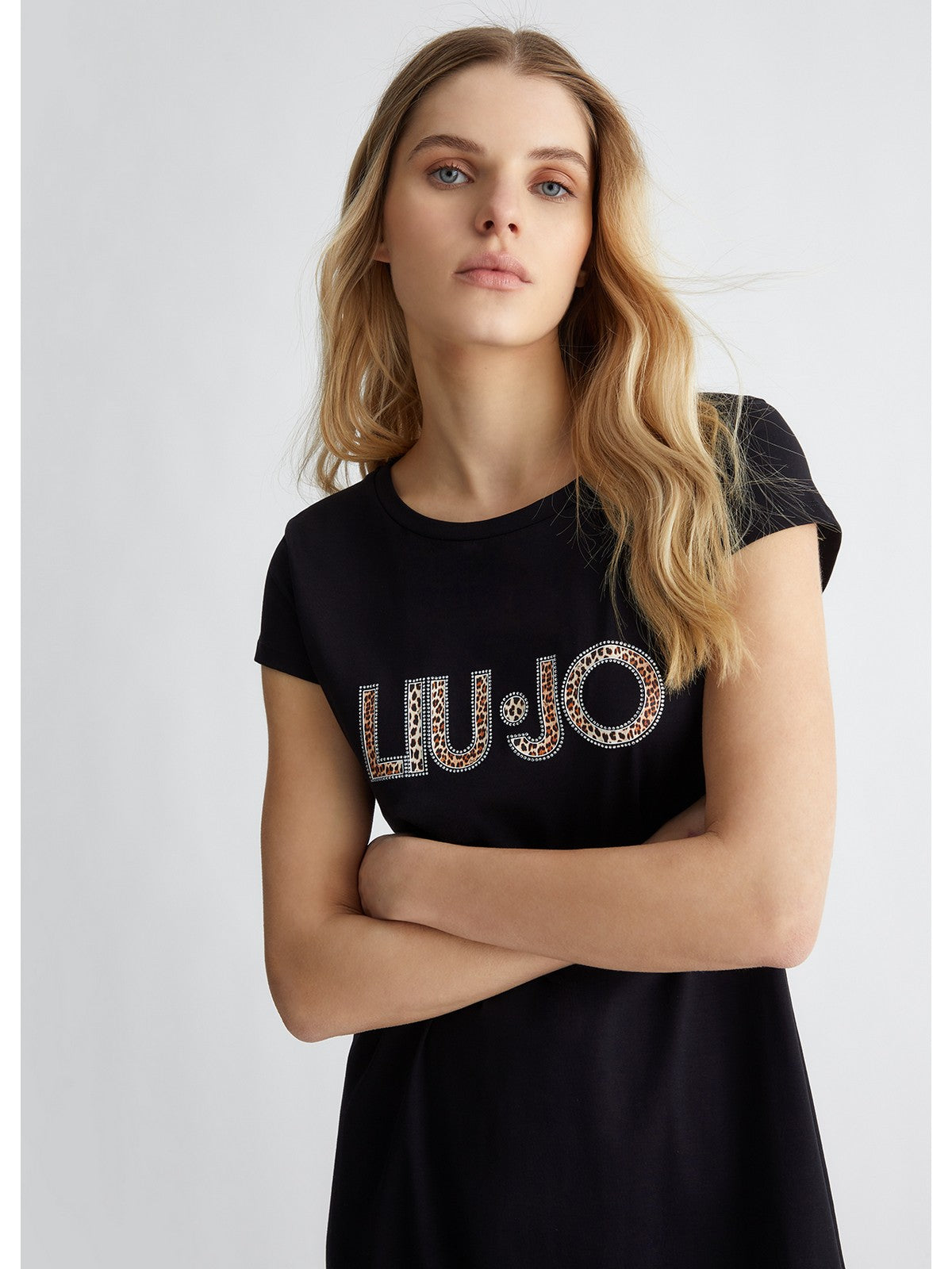 Liu Jo Beachwear Woman Dress V4103JS003 09T52 Black
