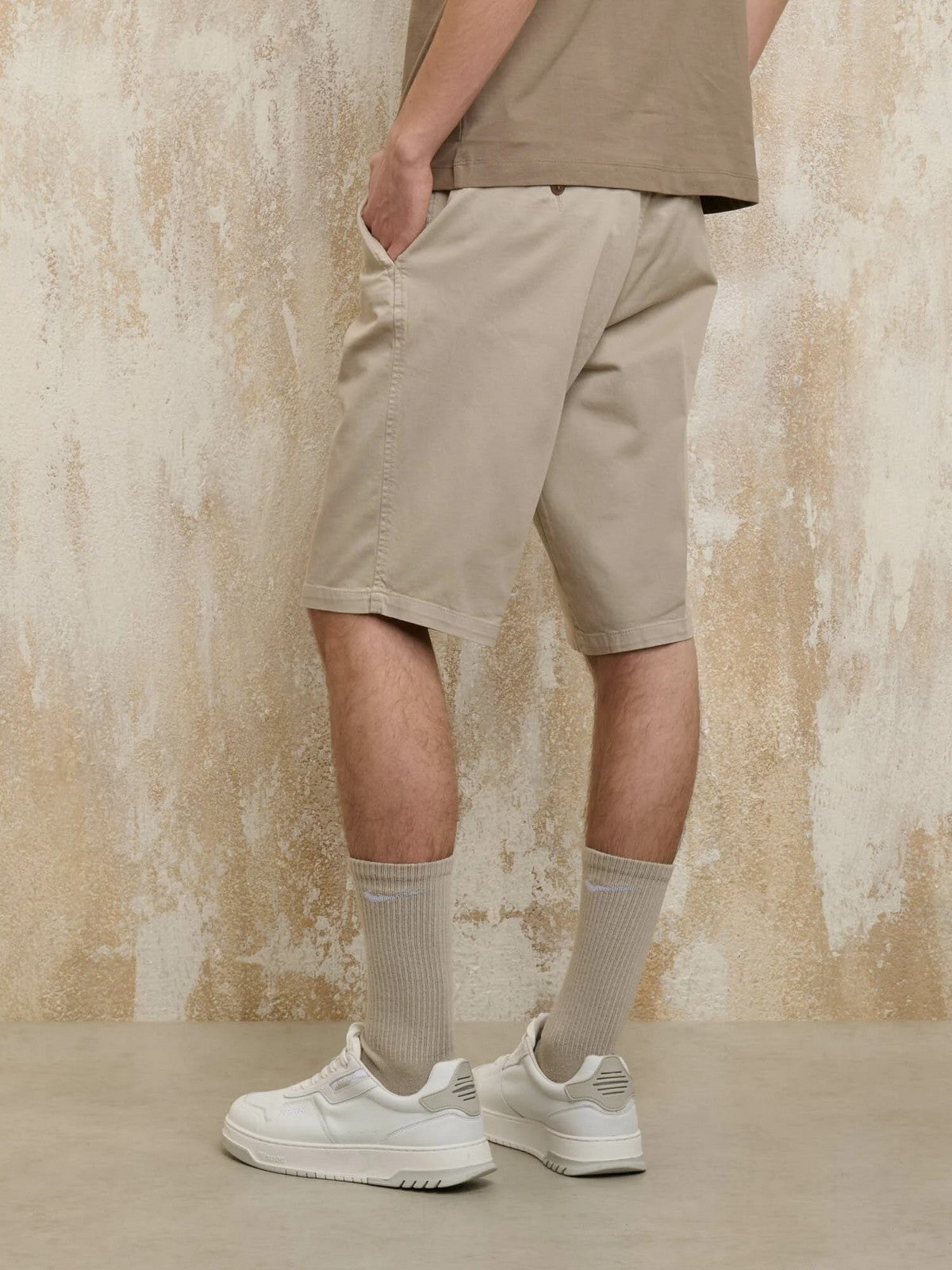 BLAUER Bermuda Uomo MACULLAR 25SBLUP02352 006855 283 Beige gioboutiqueweb