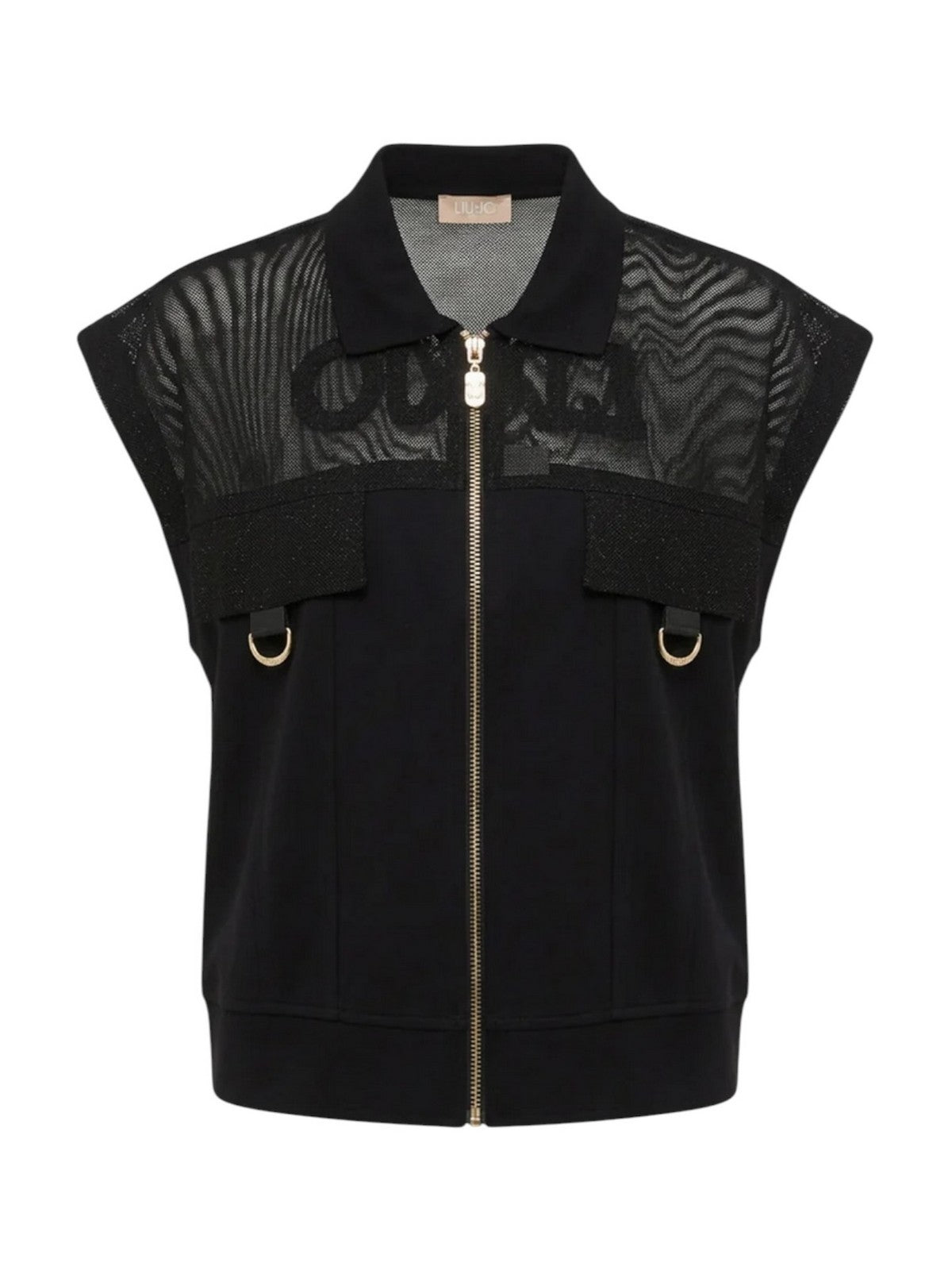 LIU JO SPORT Gilet Donna  TA6231J3855 22222 Nero gioboutiqueweb