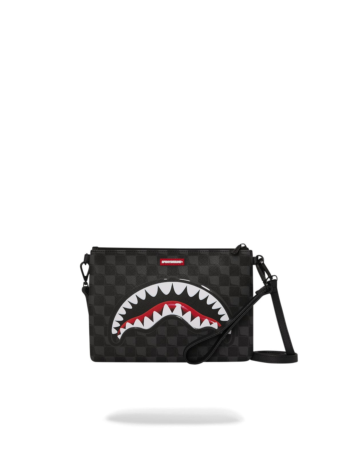 SPRAYGROUND Pochette Unisex adulto SIP BALLOON BLACK CROSSBODY POUCHETTE 910B8948NSZ Nero gioboutiqueweb