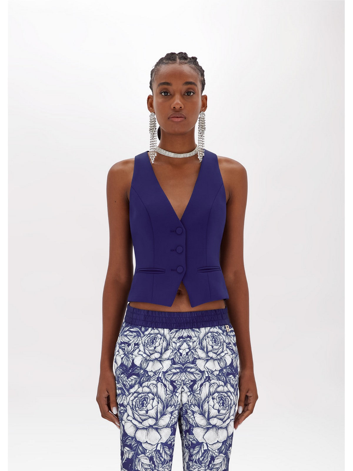BLUGIRL Gilet Donna  RA4127T3191 93943 Blu gioboutiqueweb