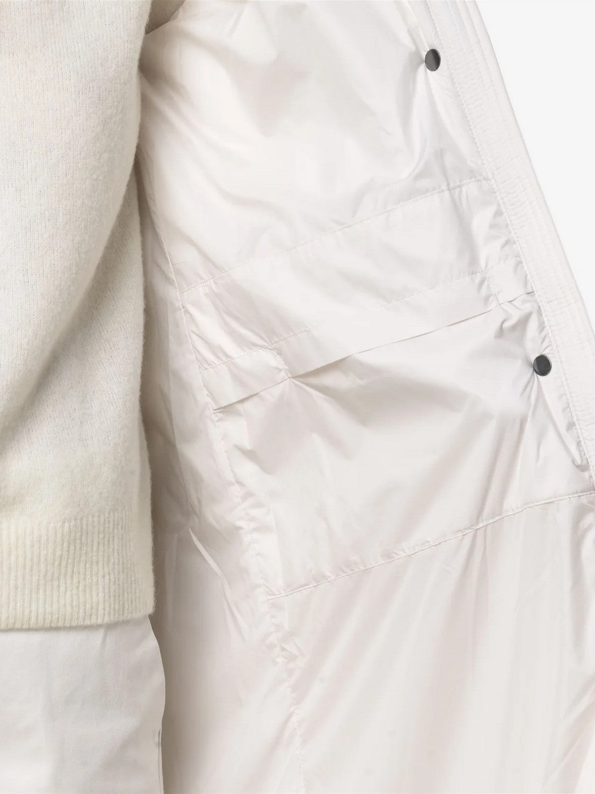 K-WAY Piumino Donna RUENNE THERMO MICROFIBER K7136JW B2Z WHITE GARDENIA COMBO