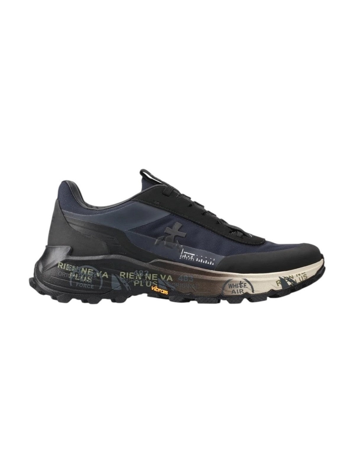 PREMIATA Sneaker Uomo  DEVIN VAR 435 BLUE/BLACK
