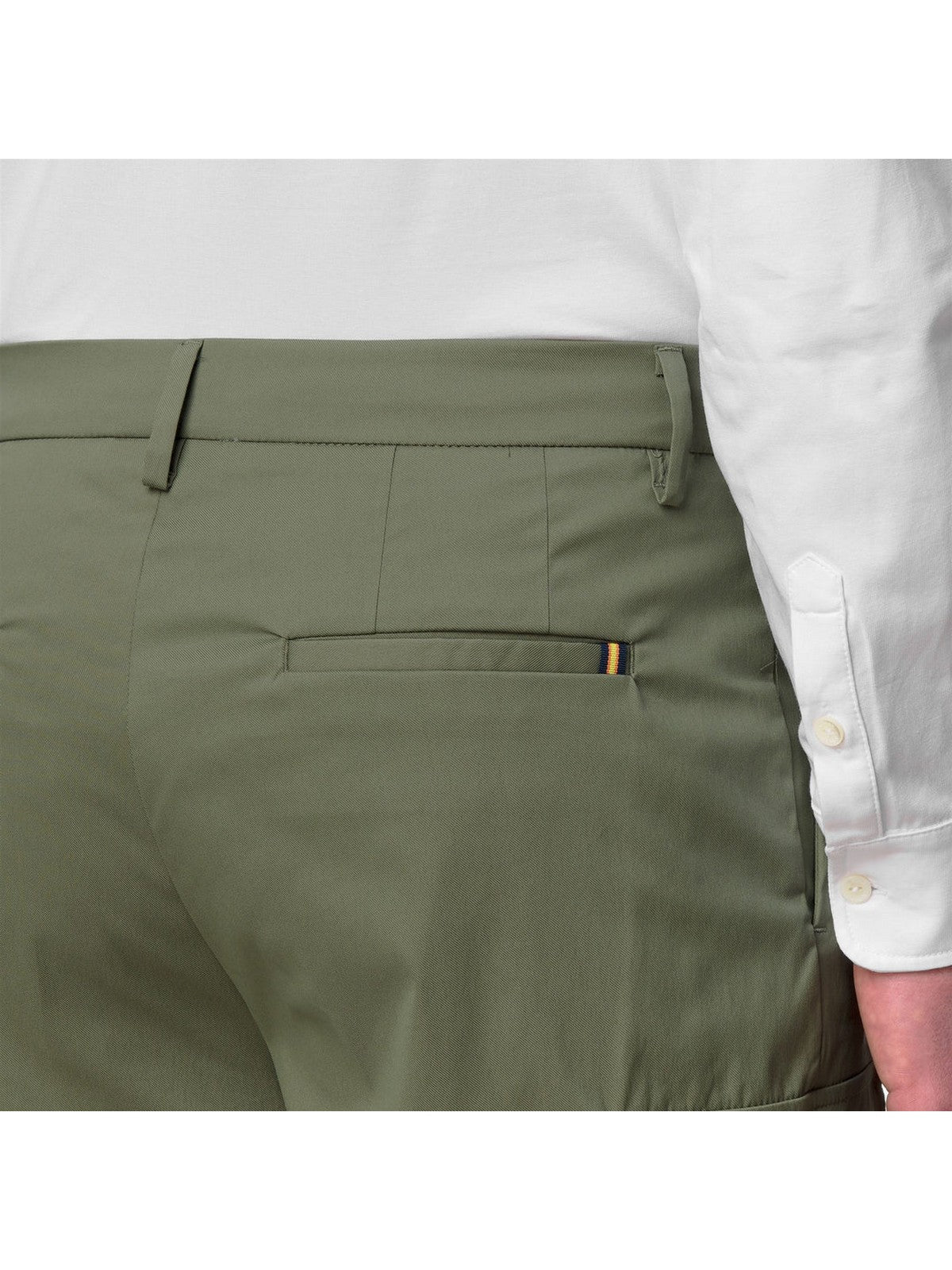 K-WAY Bermuda Uomo SERJE TWILL TECH K6133NW V15 Green Lichen
