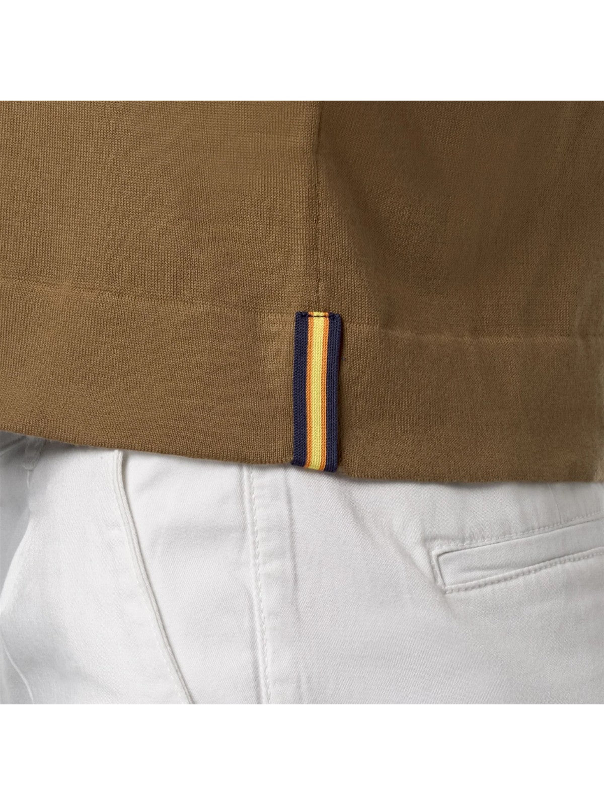 K-Way T-Shirt and Pole Woman Esmer K4126PW 045 brown