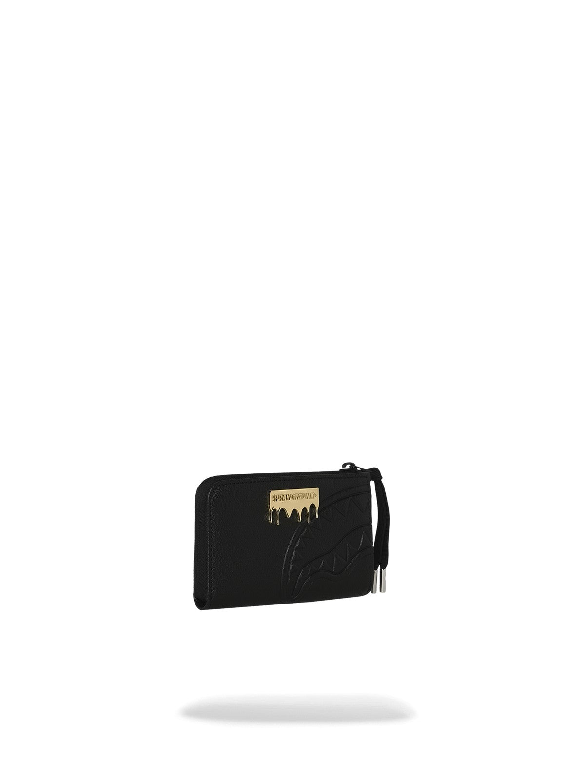 SPRAYGROUND Portafoglio Unisex adulto GOLD BRICK LUX WALLET 910W9046NSZ Nero