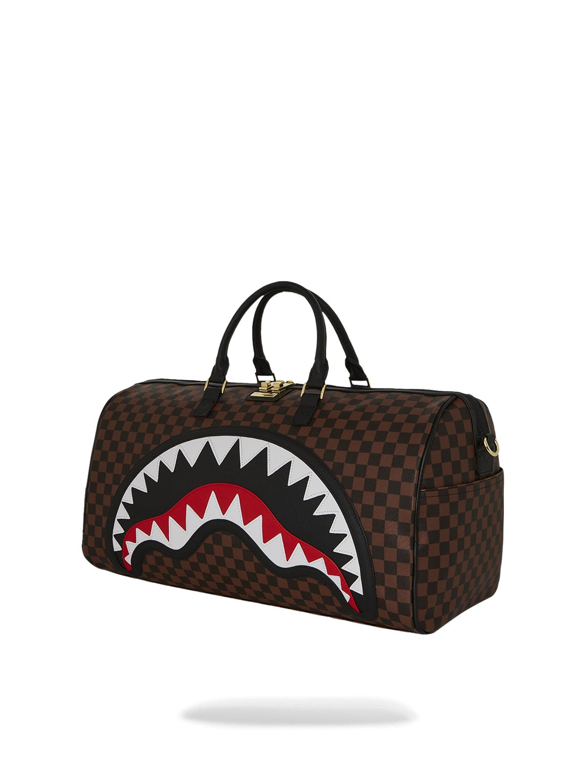 SPRAYGROUND Borsone Uomo SAWTOOTH SHARKS IN PARIS DUFFLE 910D7836NSZ MARRONE