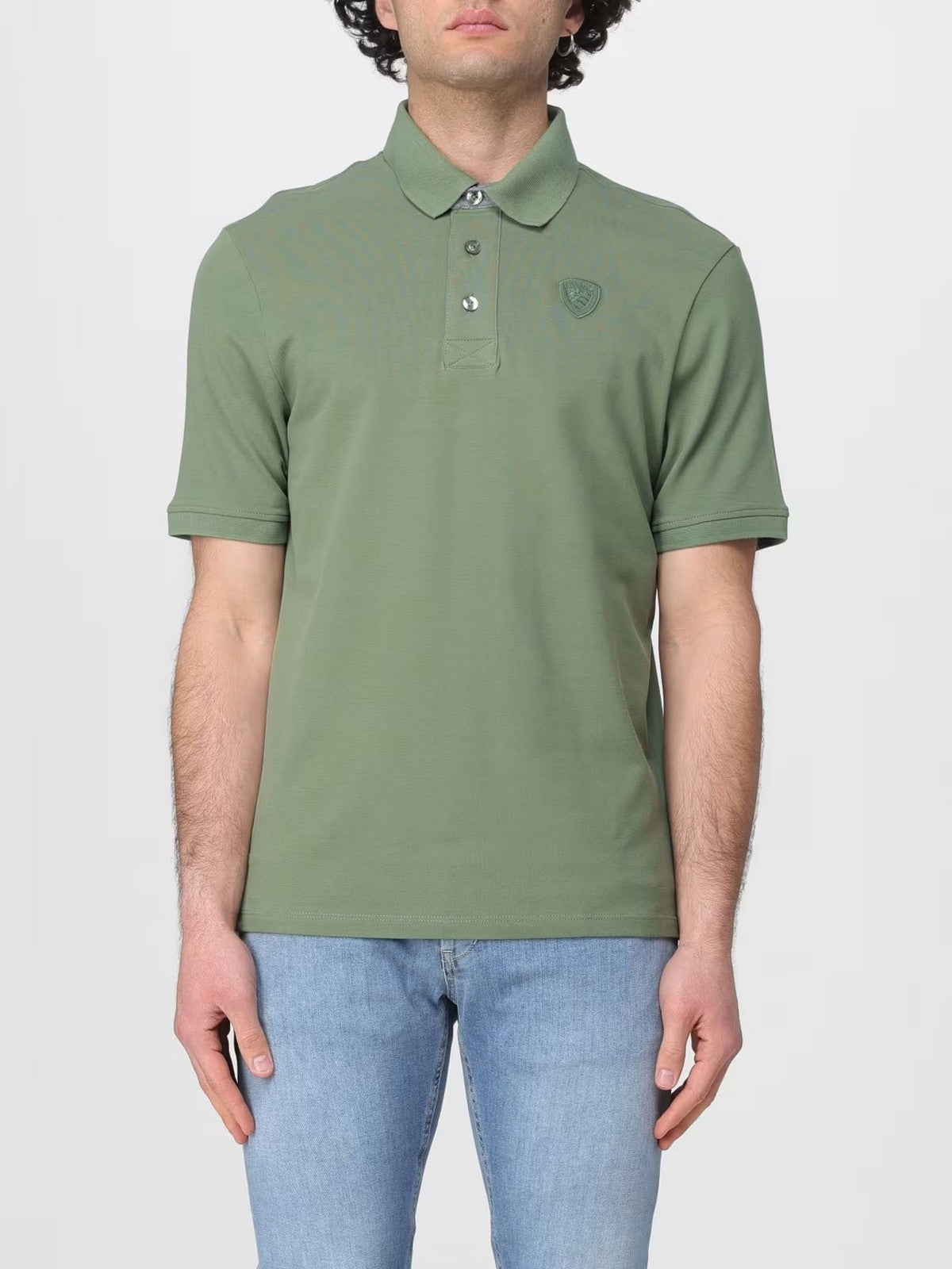 BLAUER Polo Uomo PHILP 26SBLUT02321 007481 60F GREEN 60F