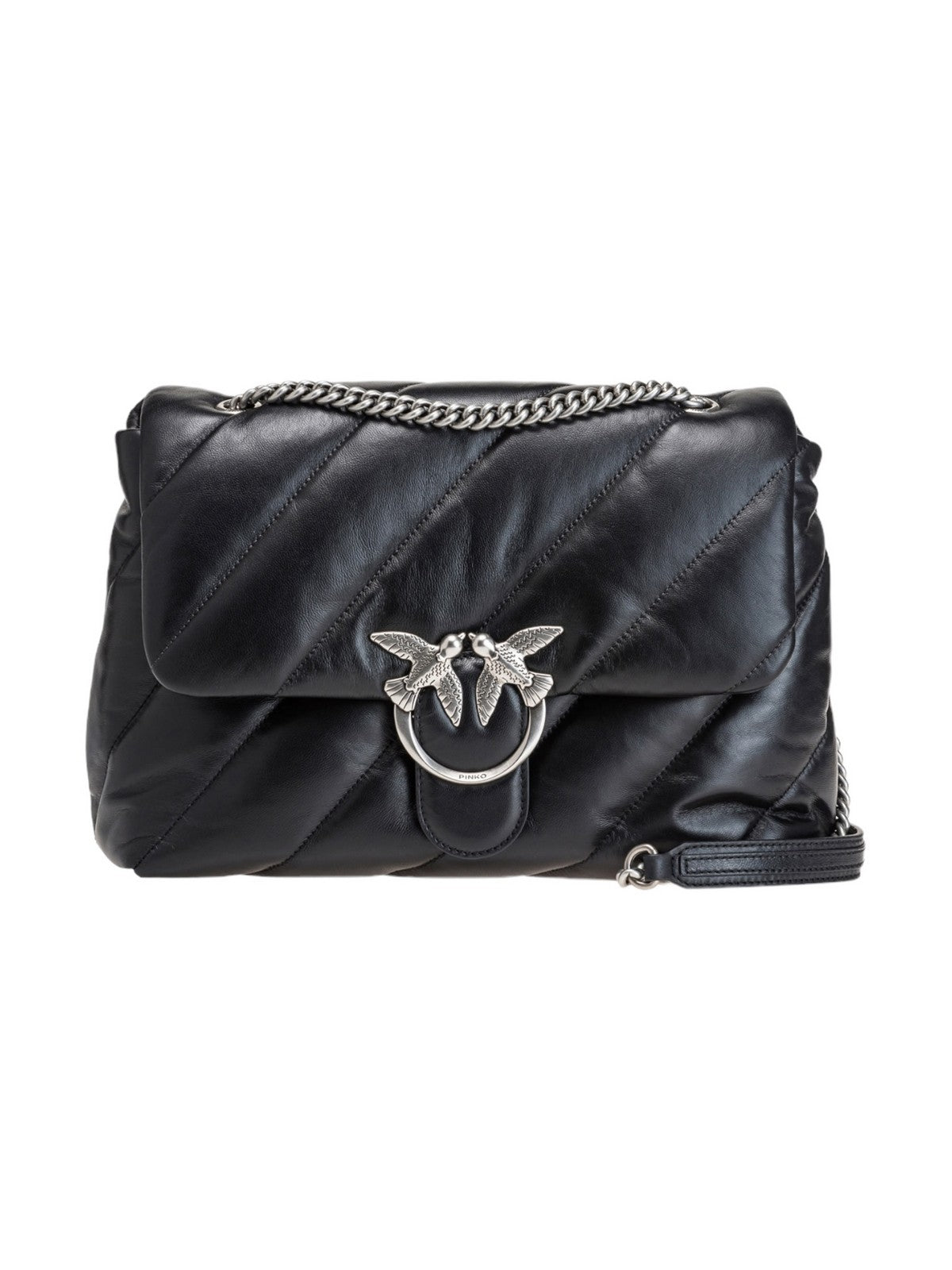 PINKO Borsa Donna Love Puff Big Cl Sheep Nappa 100037-A0F2 Z99O Nero gioboutiqueweb