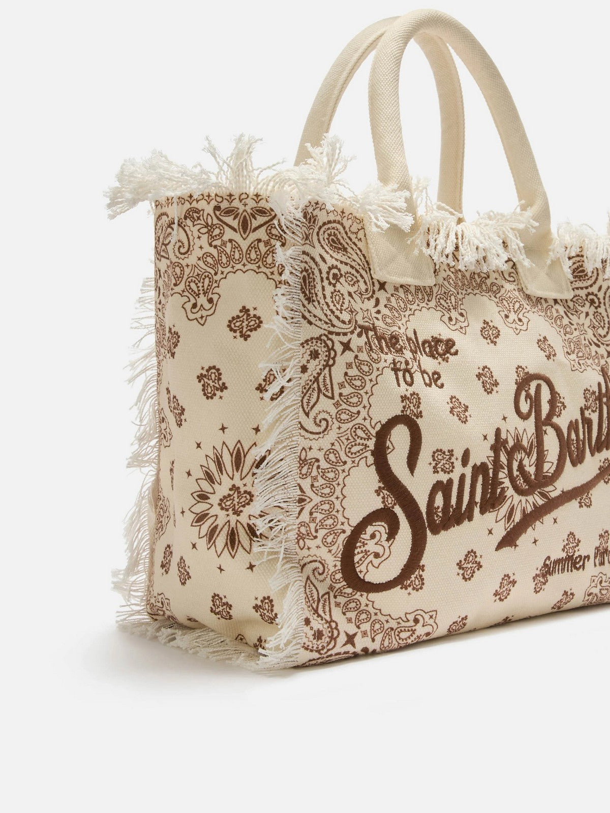 MC2 SAINT BARTH Borsa Donna  VANITY 02565L BANDANNA ROUND 10 EMB gioboutiqueweb