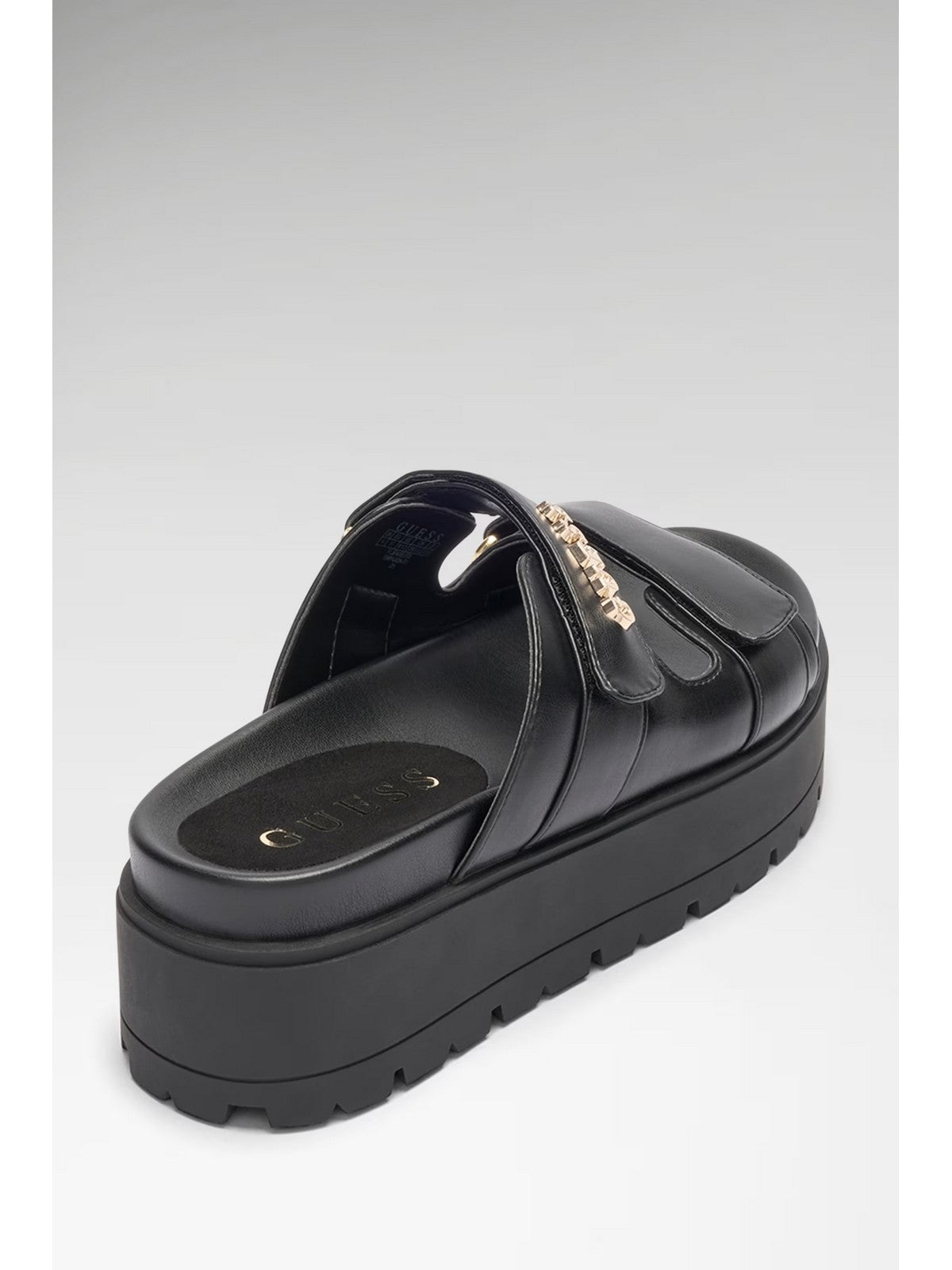 GUESS Sandalo Donna FAXON FLJFAX ELE03 BLACK BLACK gioboutiqueweb