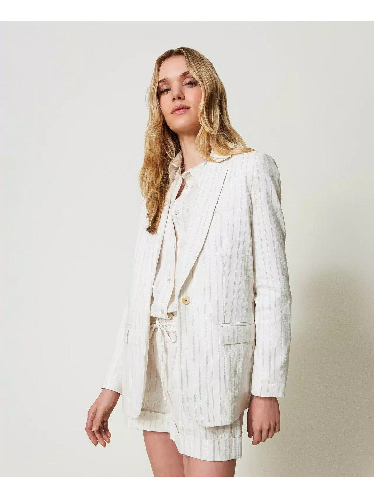 Twinset Women's Jacket 241tt2220 11611 White