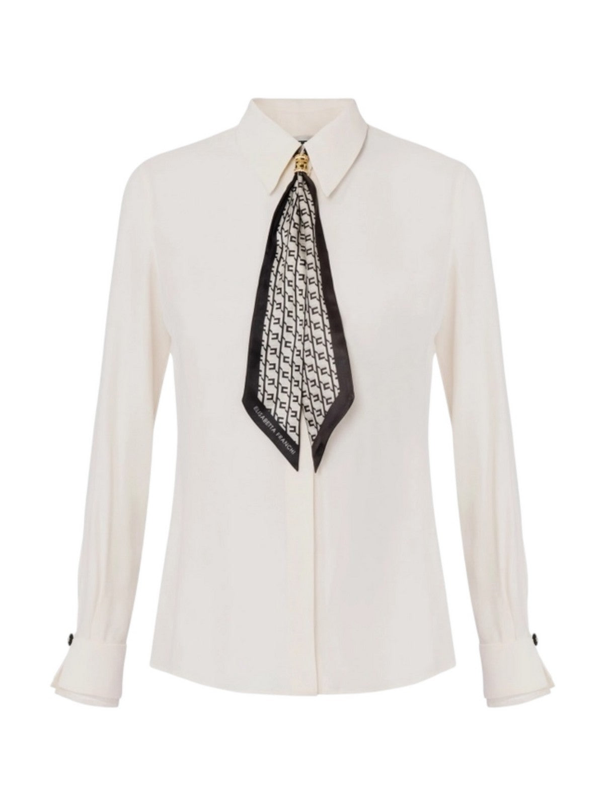 ELISABETTA FRANCHI Camicia Donna  CA09356E2 DZ9 MILK gioboutiqueweb