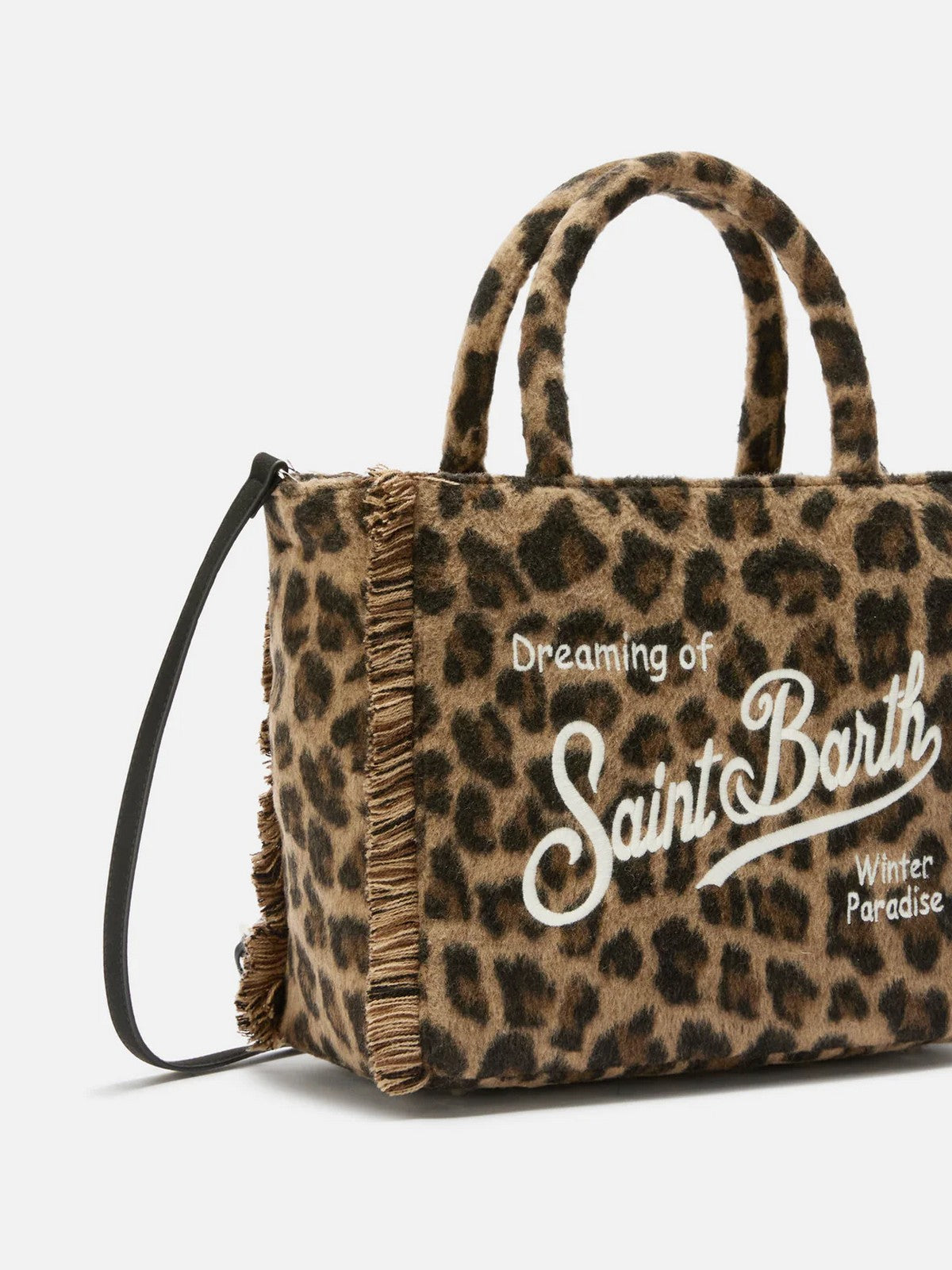 MC2 SAINT BARTH Borsa Donna  COLETTE FELT 00223I LEOPARD MIDI 18 EMB