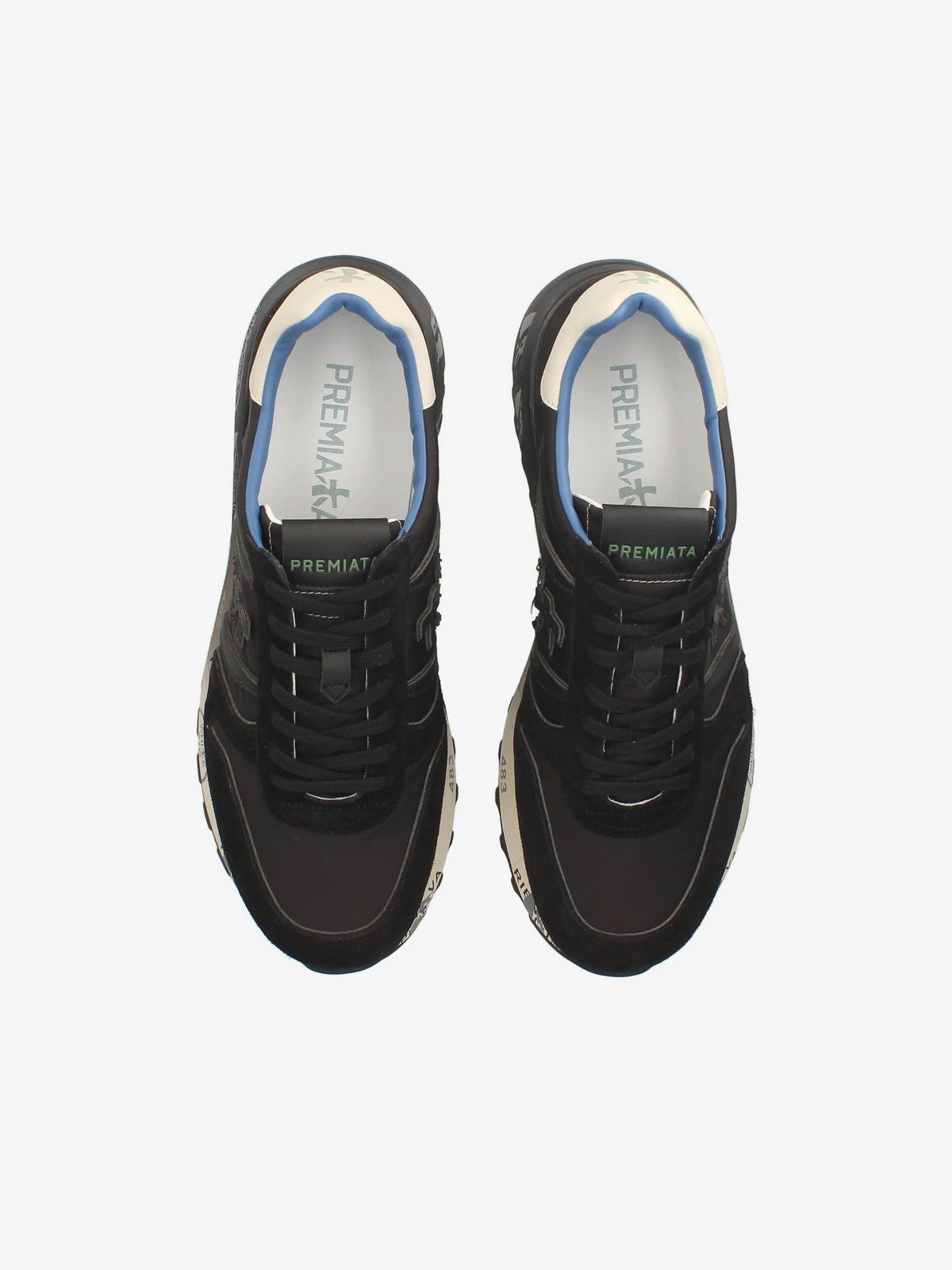 PREMIATA Sneaker Uomo  LANDER VAR 7079 BLACK