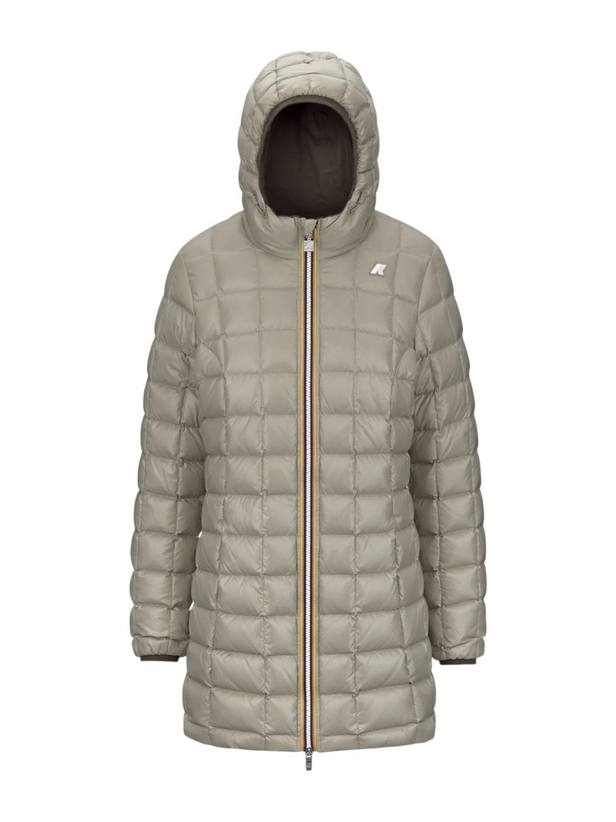 K-WAY Giubbino Donna DENISE ST THERMO DOUBLE K8134CW B42 Black Olive - Green gioboutiqueweb