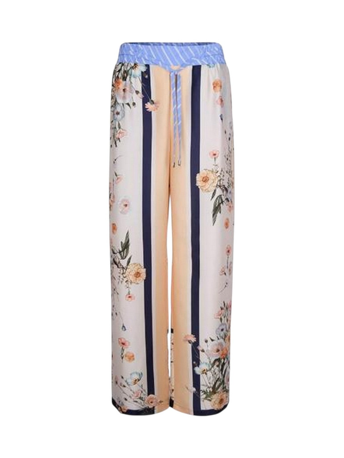 LIU JO WHITE Pantalone Donna  WA6358T2555 P9546 Blu str/bloom.big gioboutiqueweb